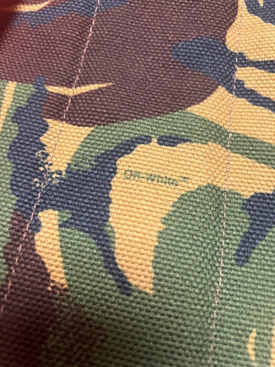 Off-White NWT🏷️ Off-White Multicolour Camouflage Backpack Size ONE SIZE - 7 Thumbnail