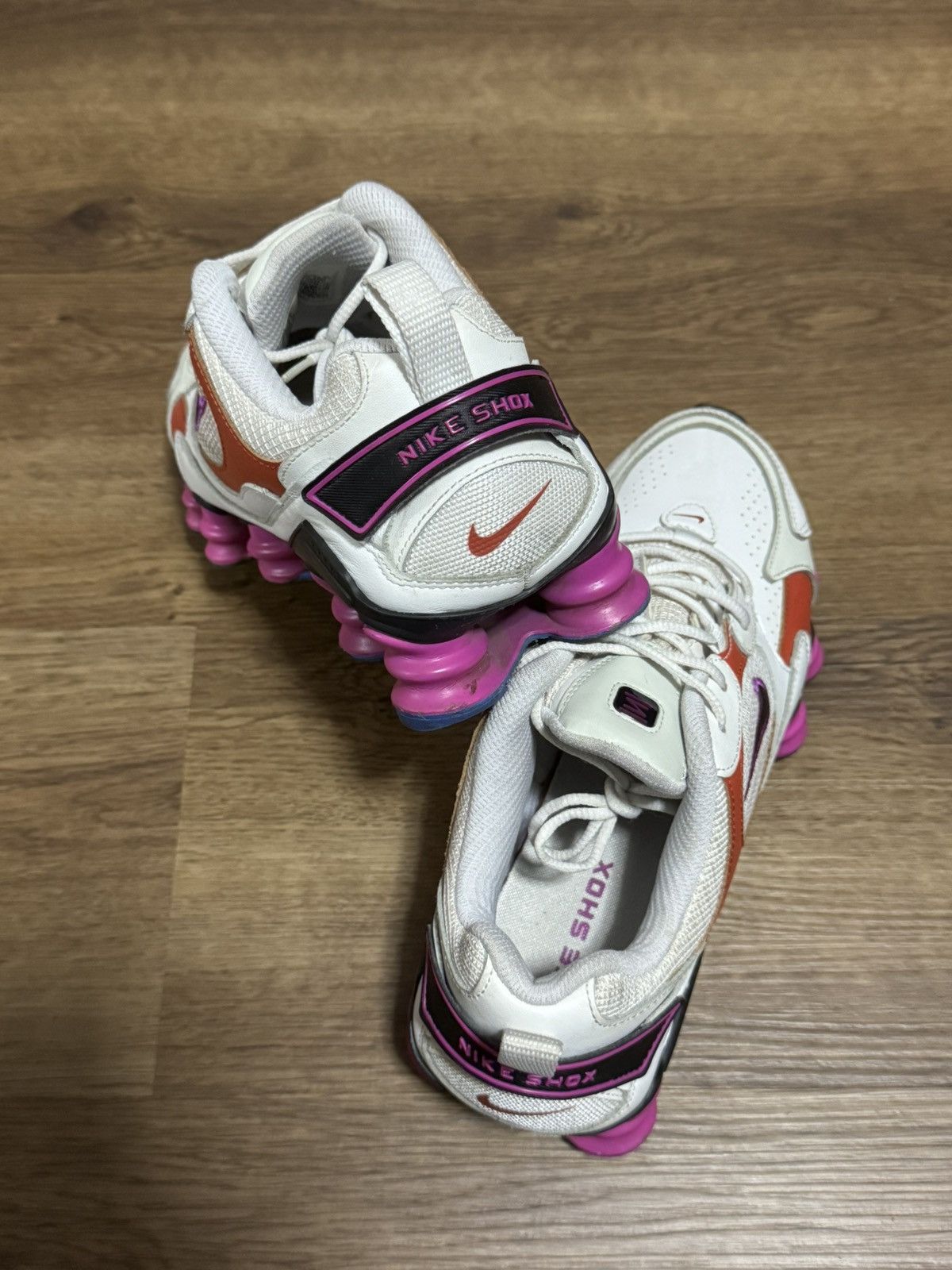 Nike Nike Shox TL Nova White Hyper Violet Size US 7.5 / EU 40-41 - 5 Thumbnail
