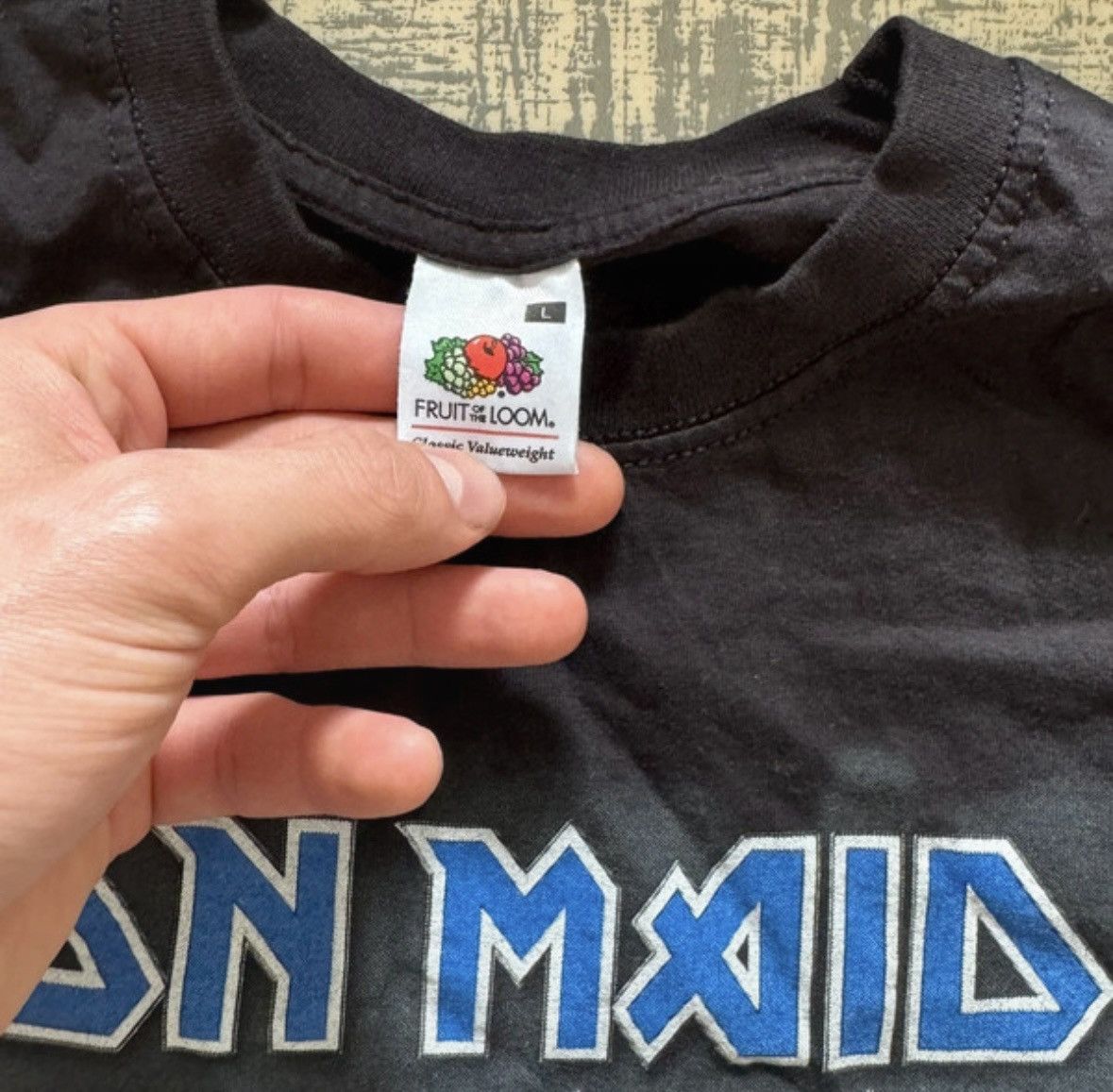 Band Tees × Iron Maiden × Vintage Iron Maiden tee Size US L / EU 52-54 / 3 - 4 Thumbnail