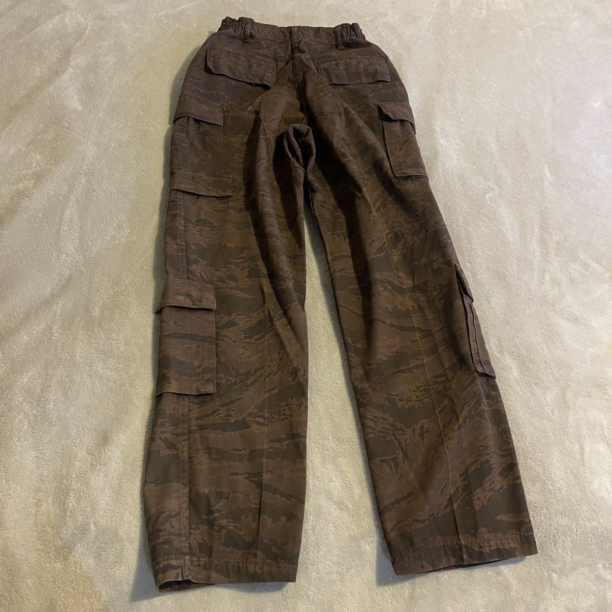 Other US Air Force Pants Women 16R Brown Camo Cargo (26x32) Size 26" / US 2 / IT 38 - 2 Thumbnail