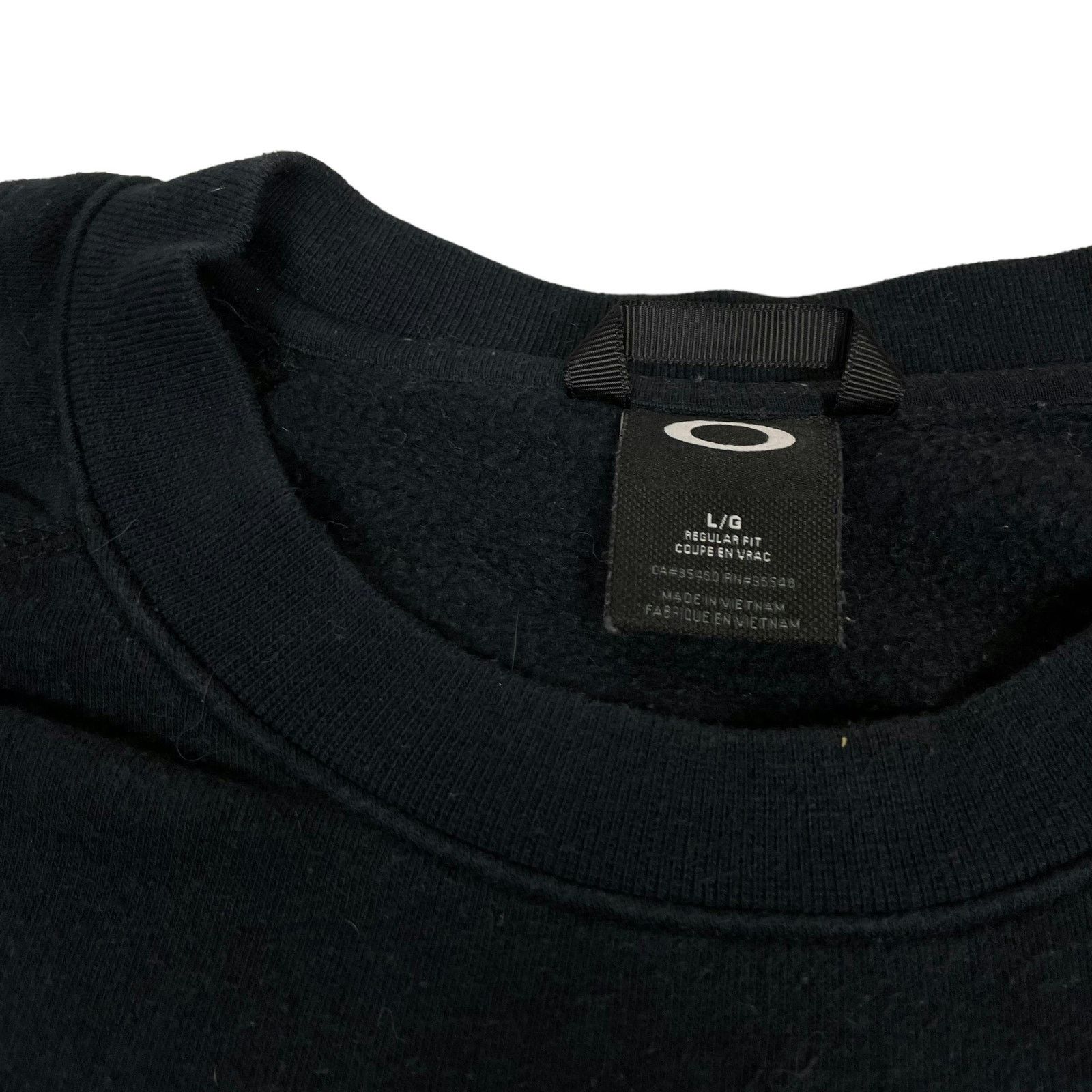 Oakley Oakley Men's Black Cotton Fleece Lined Logo Sweatshirt Large Size US L / EU 52-54 / 3 - 7 Thumbnail