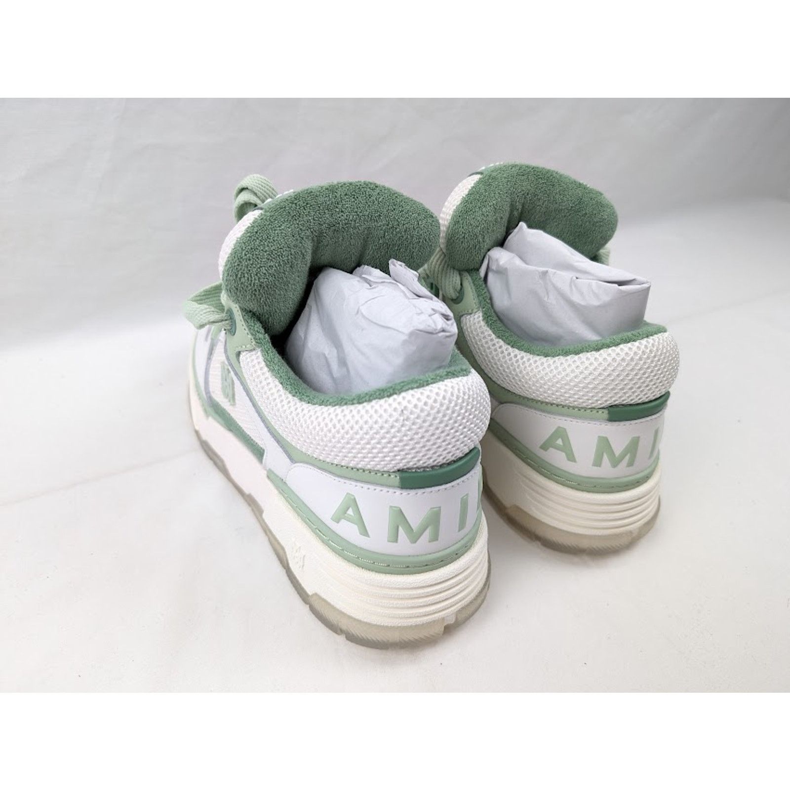 Amiri o1rshd1 MA-1 Low-Top Sneakers in White/Mint Size US 11 / EU 44 - 19 Thumbnail