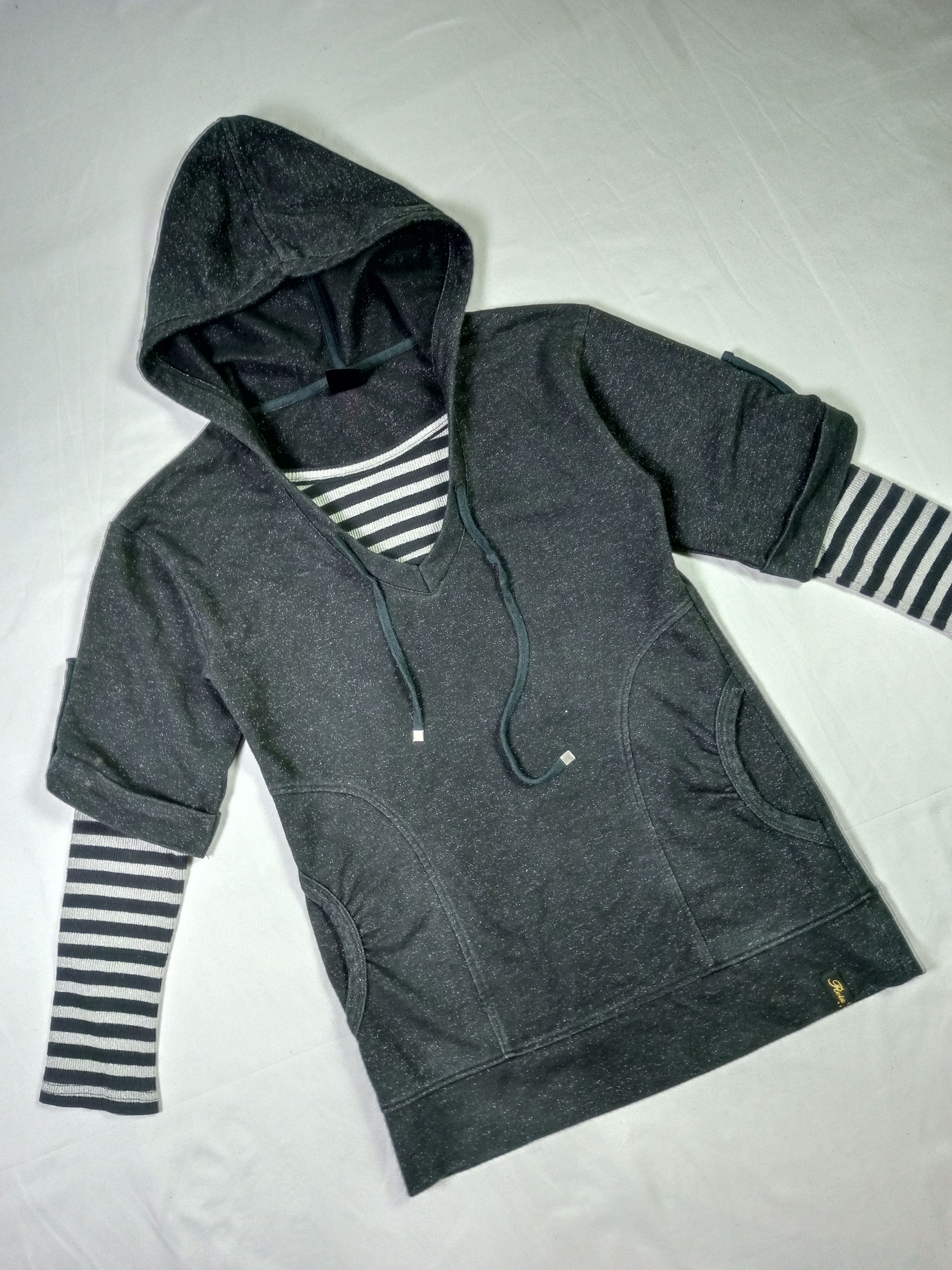 Issey Miyake × Japanese Brand × Le Grande Bleu (L.G.B.) Reiz Double Layer Hoodie If Six Was Nine Lgb Style Size M / US 6-8 / IT 42-44 - 3 Thumbnail
