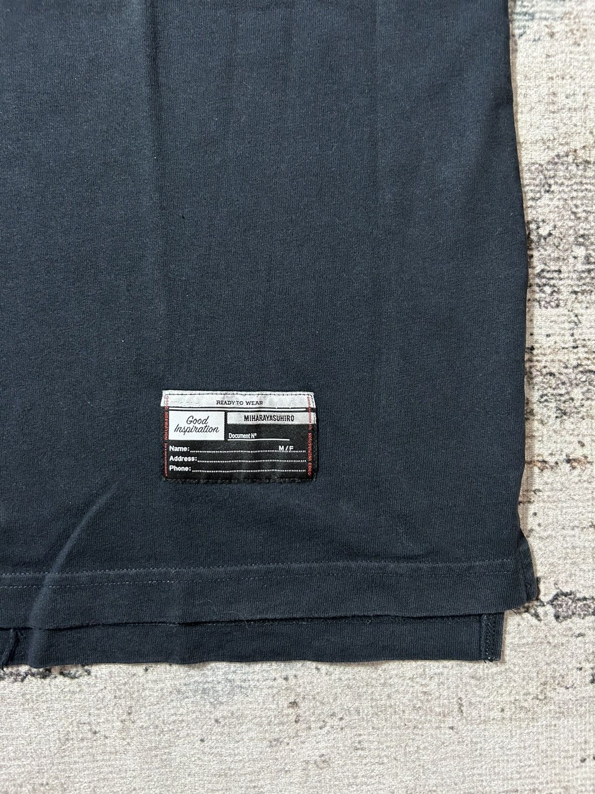 Maison MIHARA YASUHIRO MAISON MIHARA YASUHIRO x Gu Communications Baggy Tee Shirt Size US M / EU 48-50 / 2 - 6 Thumbnail
