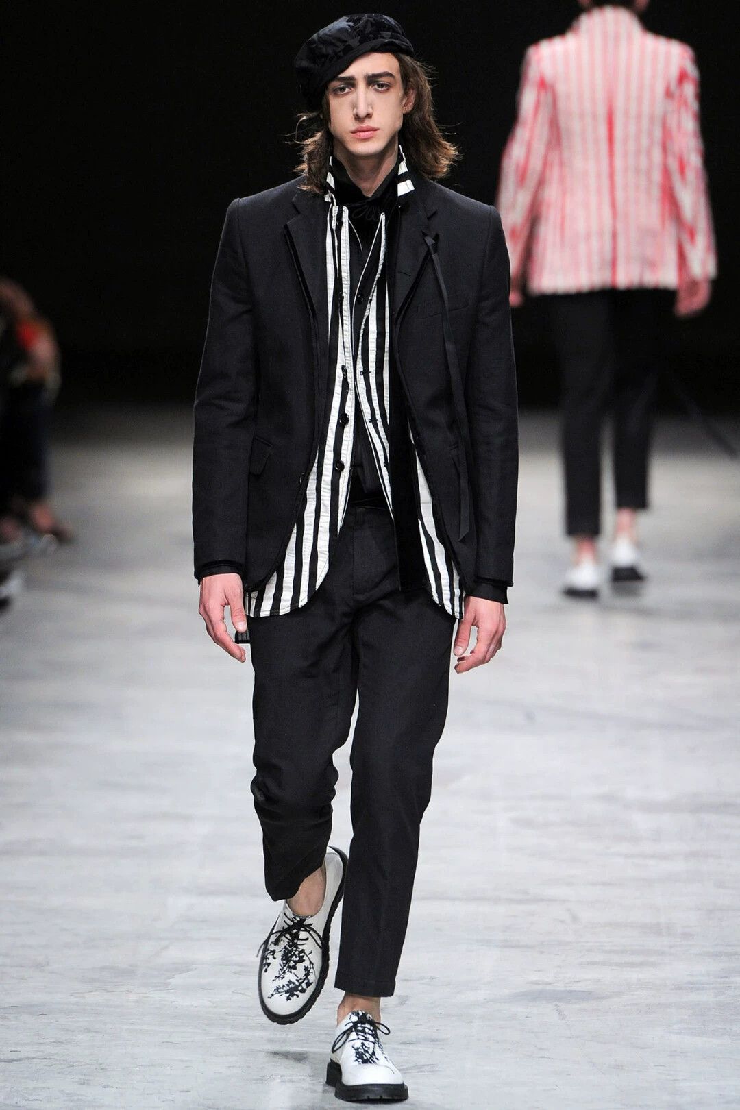 Ann Demeulemeester Ann Demeulemeester Men Knit Cardi L Relaxed Back Double Size US L / EU 52-54 / 3 - 9 Thumbnail