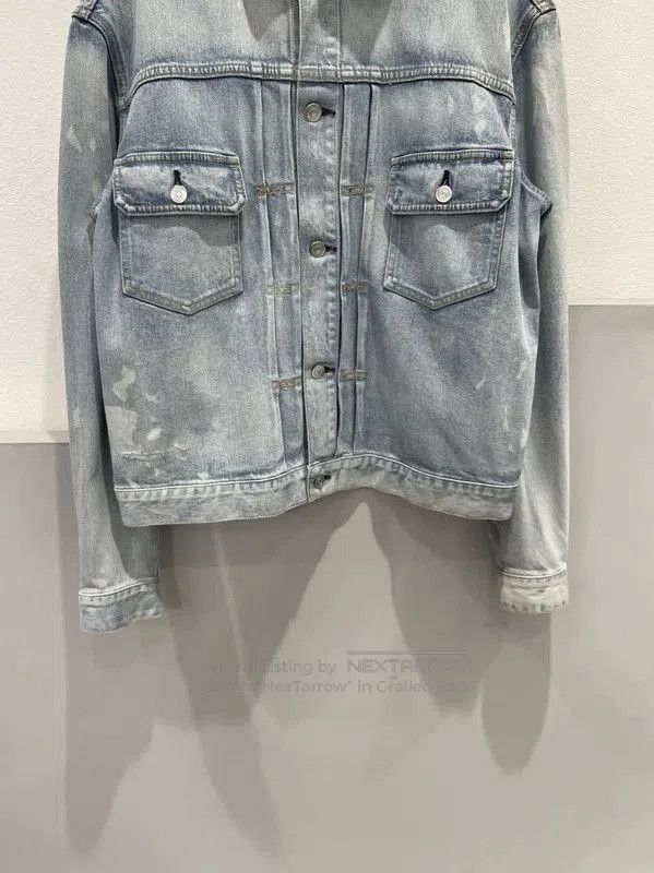 Dior Dior Light Blue Cotton Long Sleeve Jacket . Size US L / EU 52-54 / 3 - 4 Thumbnail