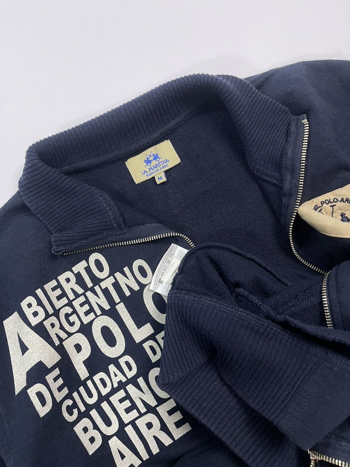 La Martina × Vintage La Martina Argentina racing zip big logo Size US M / EU 48-50 / 2 - 5 Thumbnail
