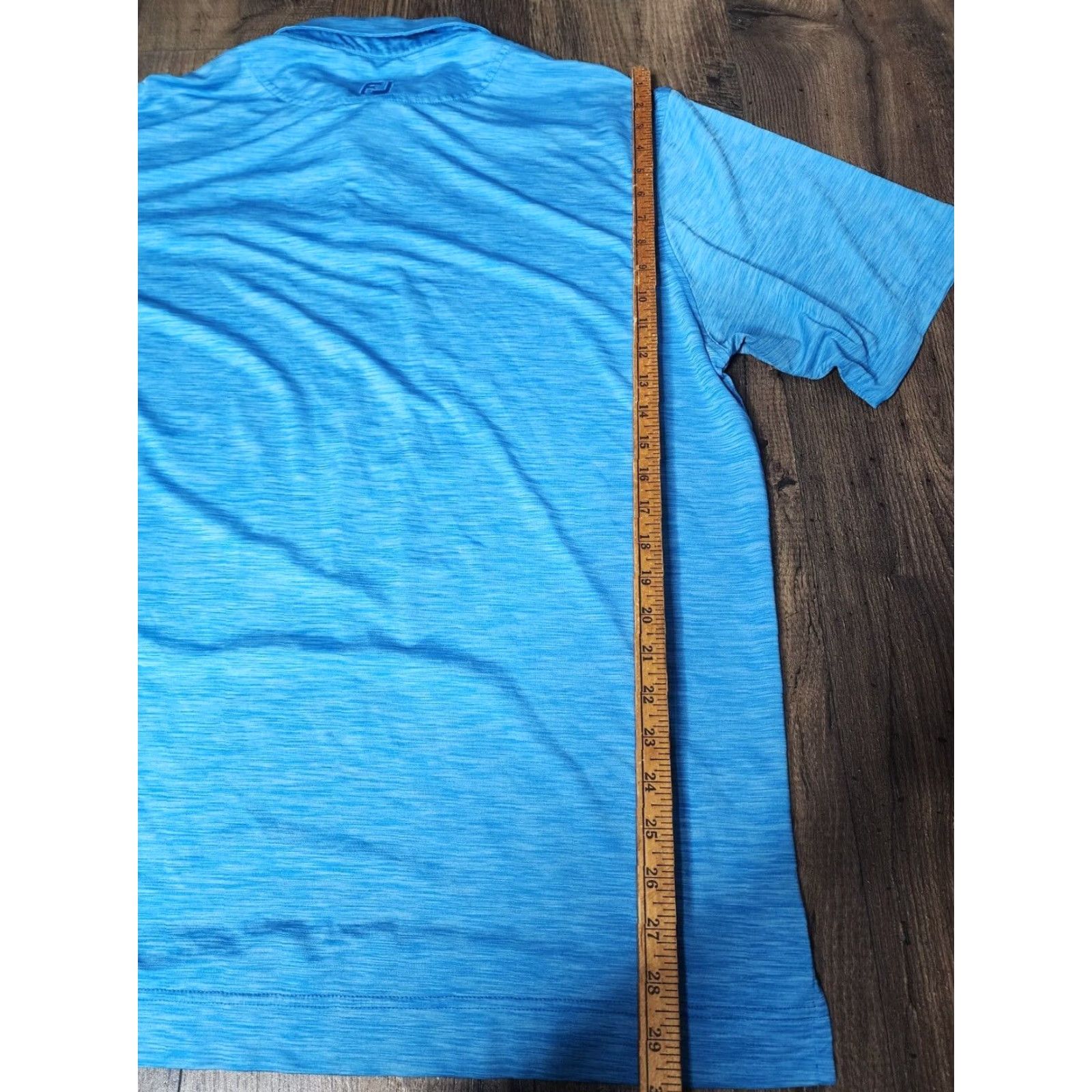 Footjoy FootJoy Polo Shirt Mens L Short Sleeve Blue Ridgewood Lakes Golf Club FJ Size US L / EU 52-54 / 3 - 3 Thumbnail