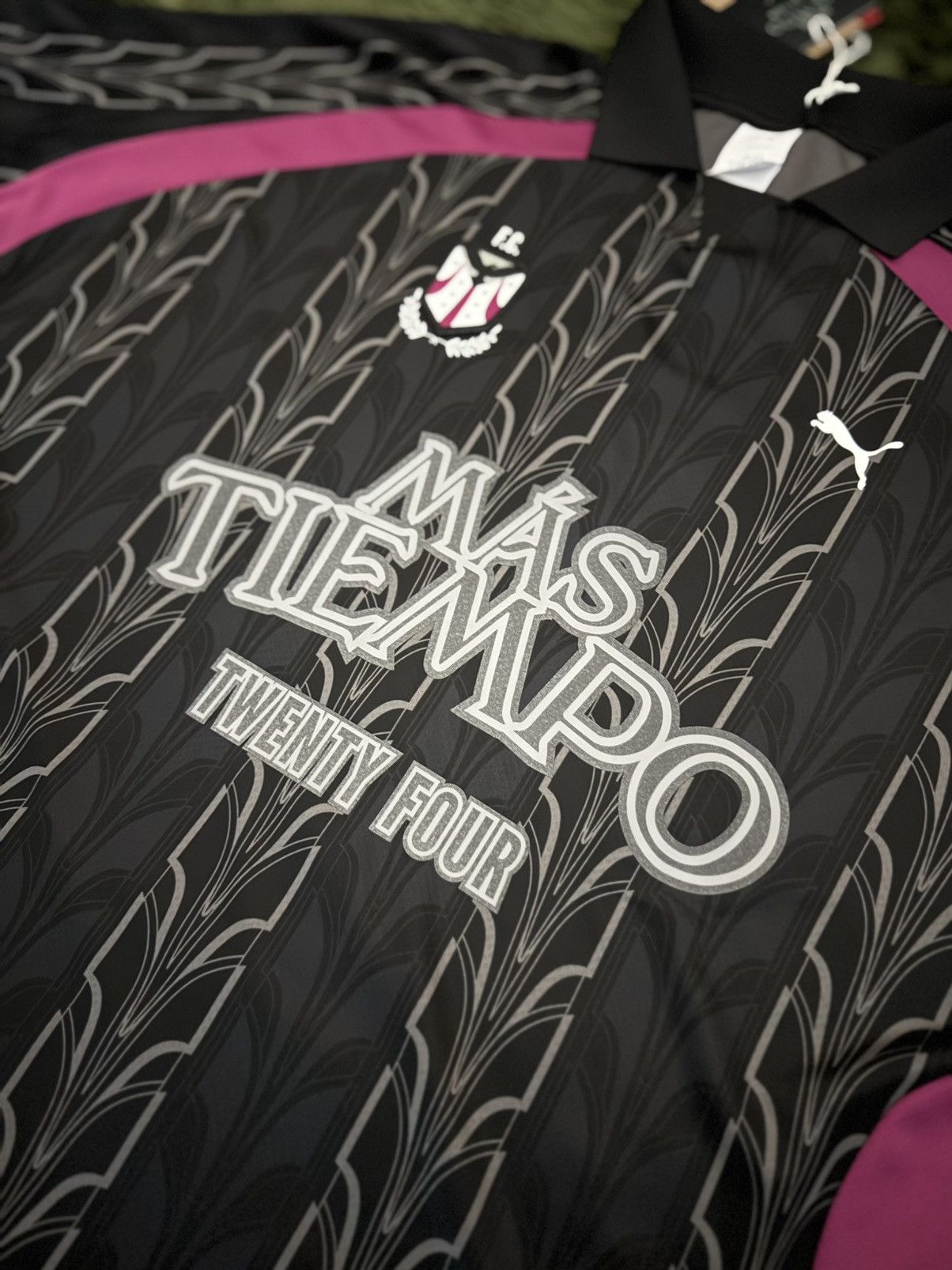 Puma × Skepta [M] Puma x Skepta MAS TIEMPO Collab Jersey Tee Black Size US M / EU 48-50 / 2 - 2 Thumbnail