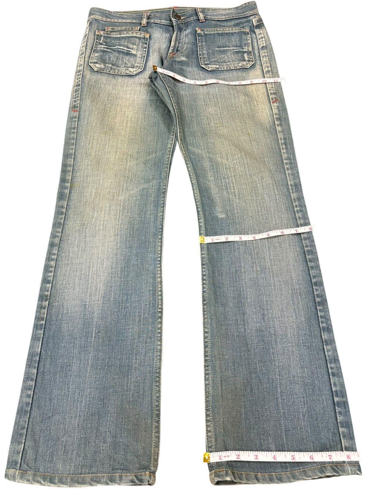 Paul & Joe Vintage Paul & Joe Bush Pant Mud Wash Bootcut Jeans Size US 32 / EU 48 - 13 Thumbnail