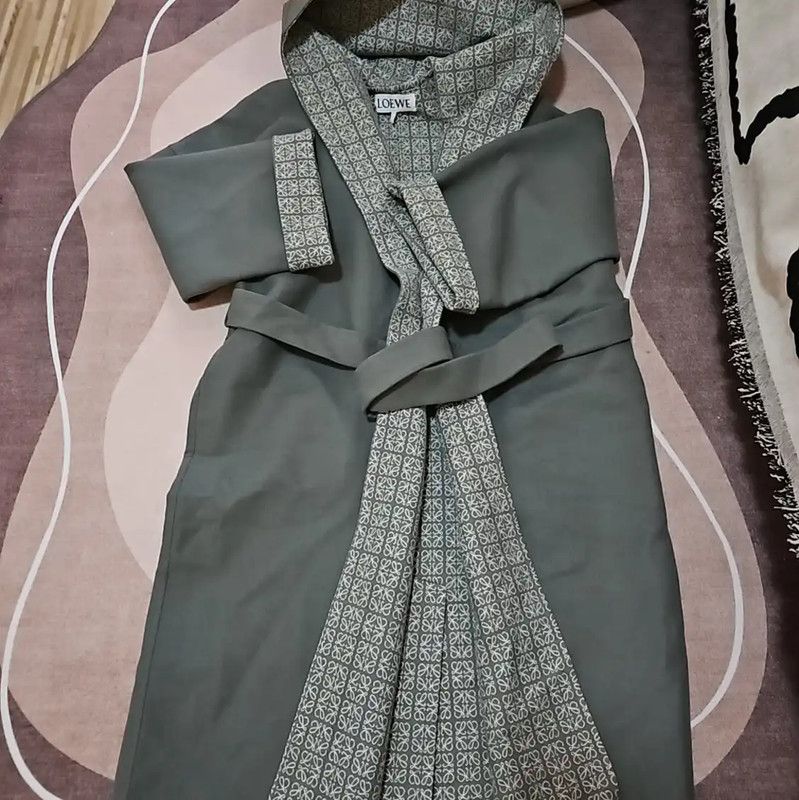 Loewe Loewe Green Wool Women's Coat 0089 Size M / US 6-8 / IT 42-44 - 1 Thumbnail