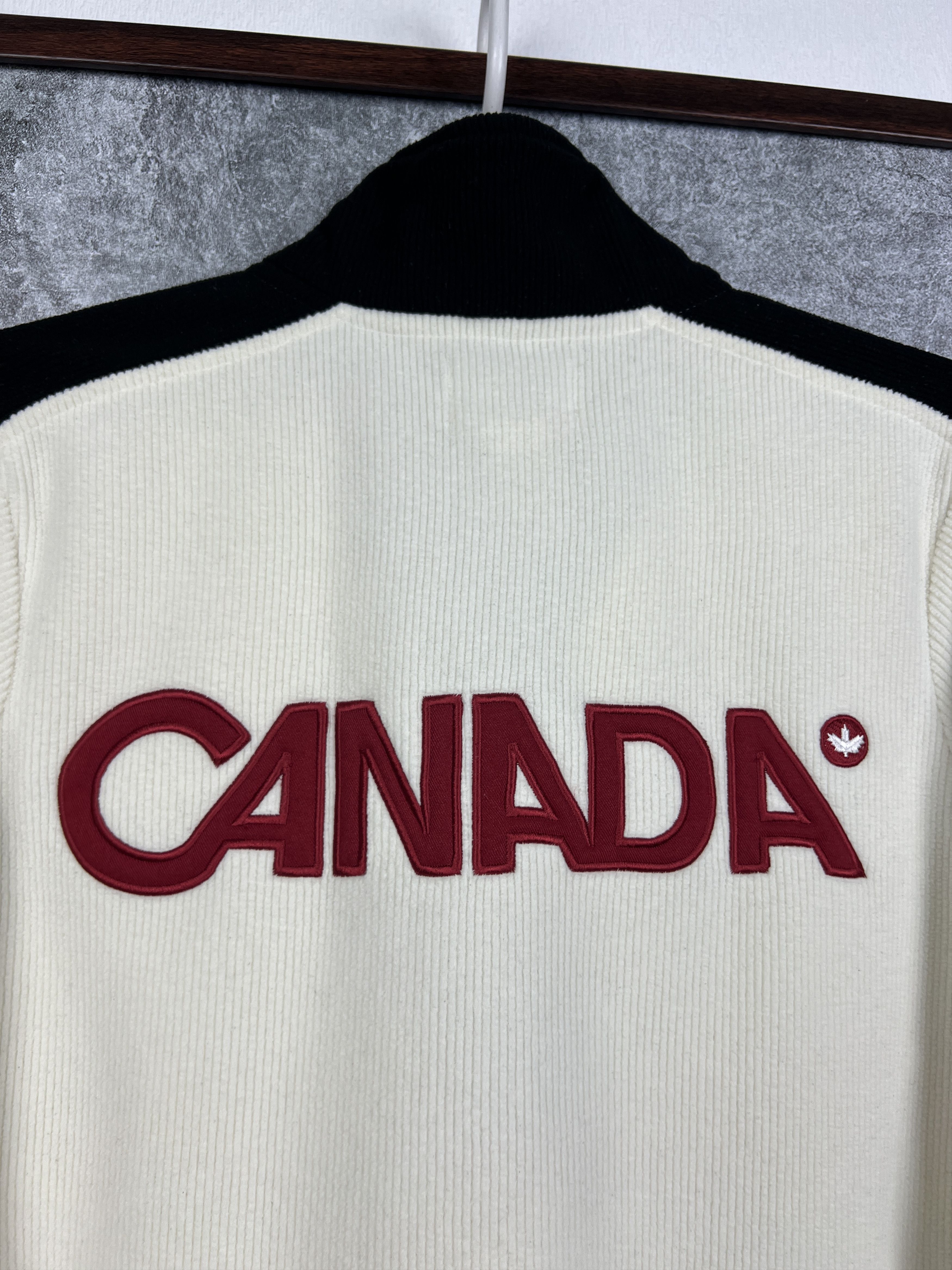 Vintage Vancouver Olympics 1/4 Zip Jacket Canada National Team Size M / US 6-8 / IT 42-44 - 9 Thumbnail