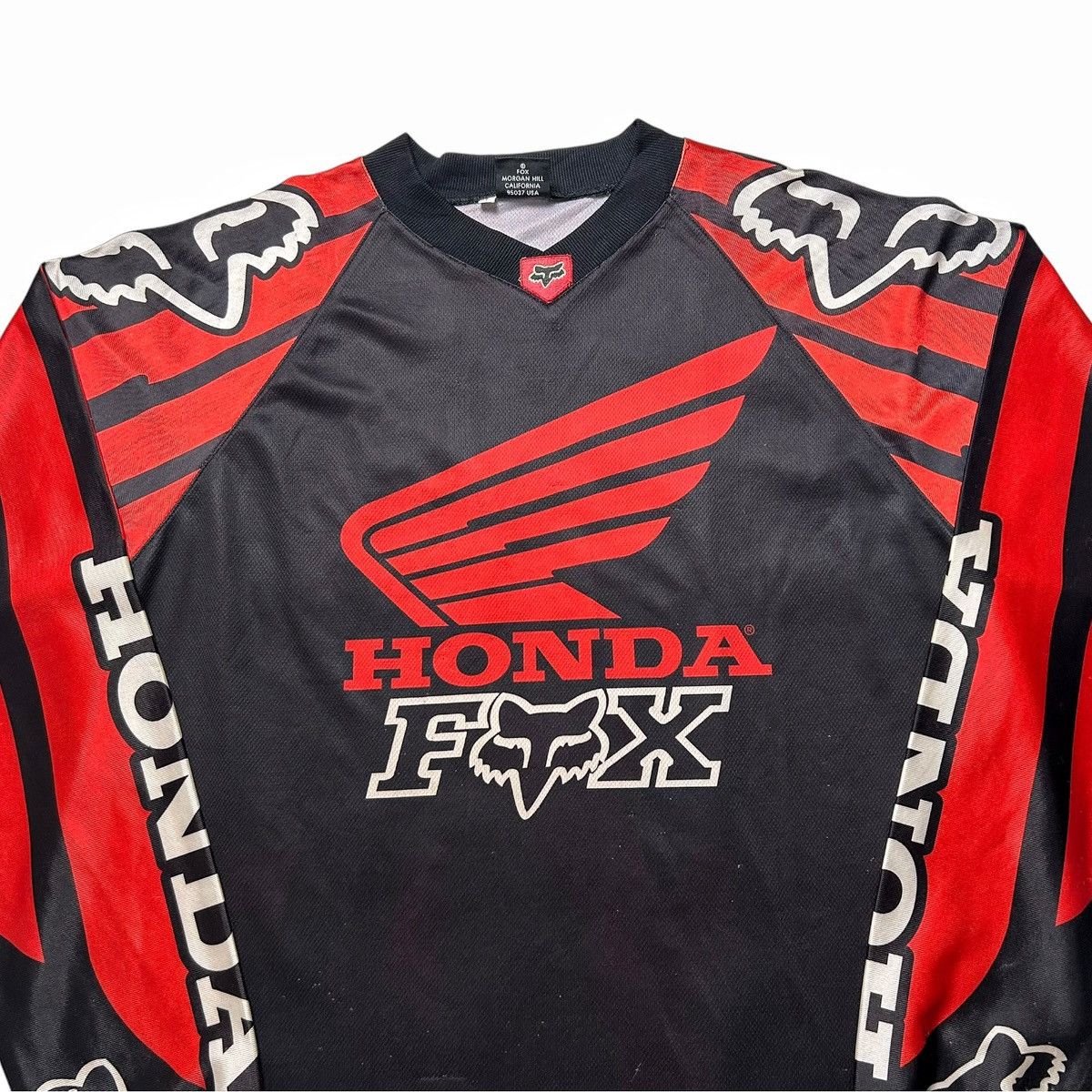 Fox Racing × Gear for Sports × Vintage Vintage 1998 Honda Fox Racing Jersey Ezra Lusk Motocross Size US L / EU 52-54 / 3 - 5 Thumbnail
