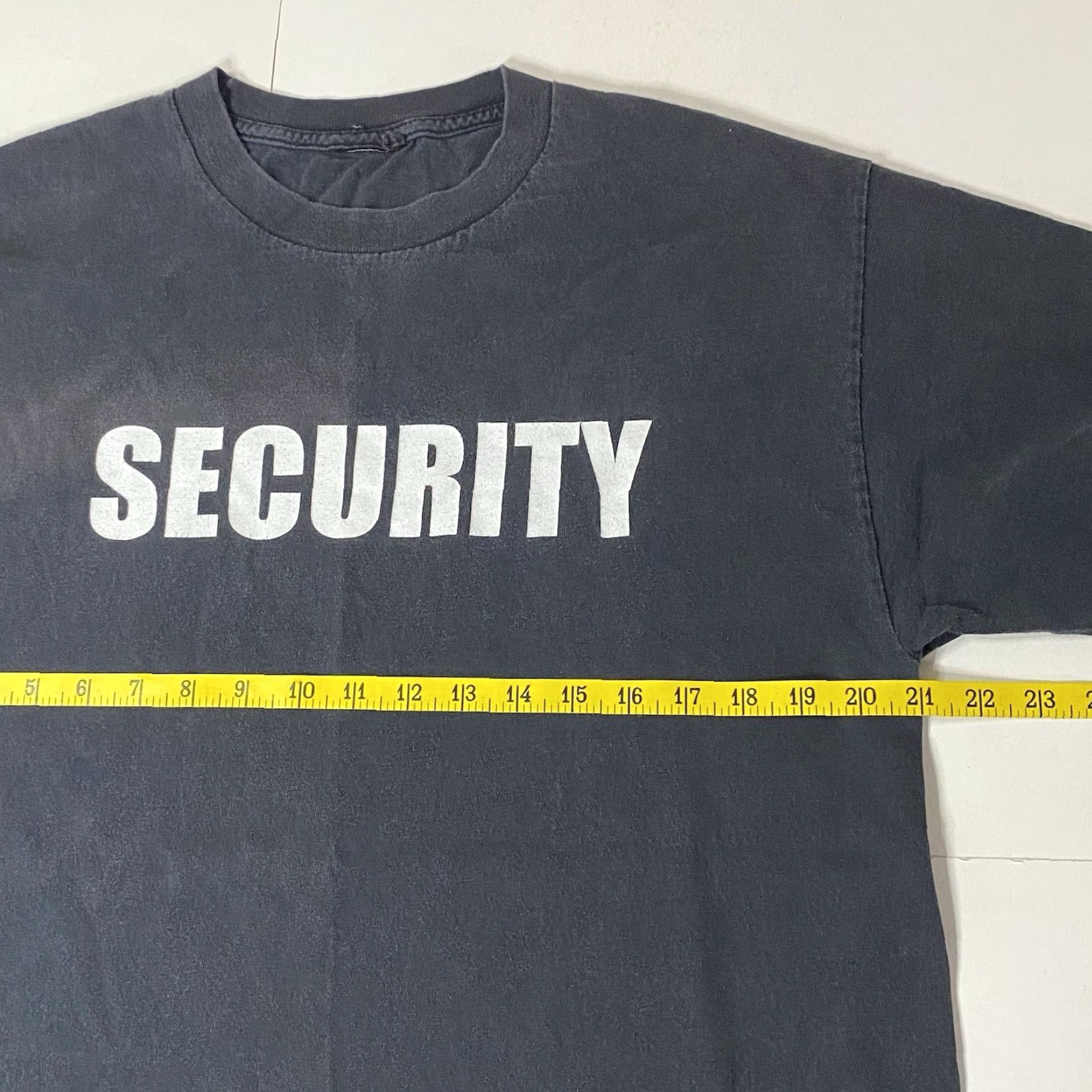 Vintage VINTAGE Split T-Shirt SECURITY Surf Skate Faded Men's Size Large Grunge Y2K 90s Retro Vintage Shirt Size US L / EU 52-54 / 3 - 4 Thumbnail