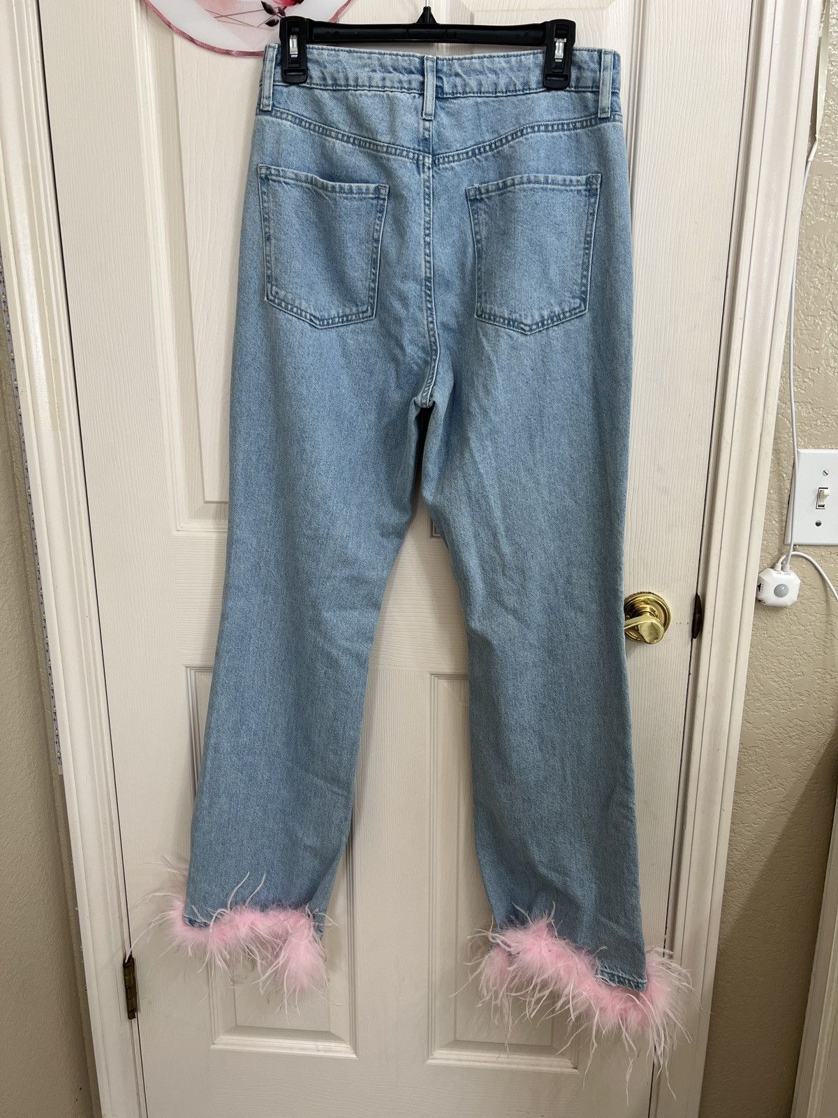 Other Gianni Bini light blue jeans with pink detail size 29 Size 29" - 4 Thumbnail