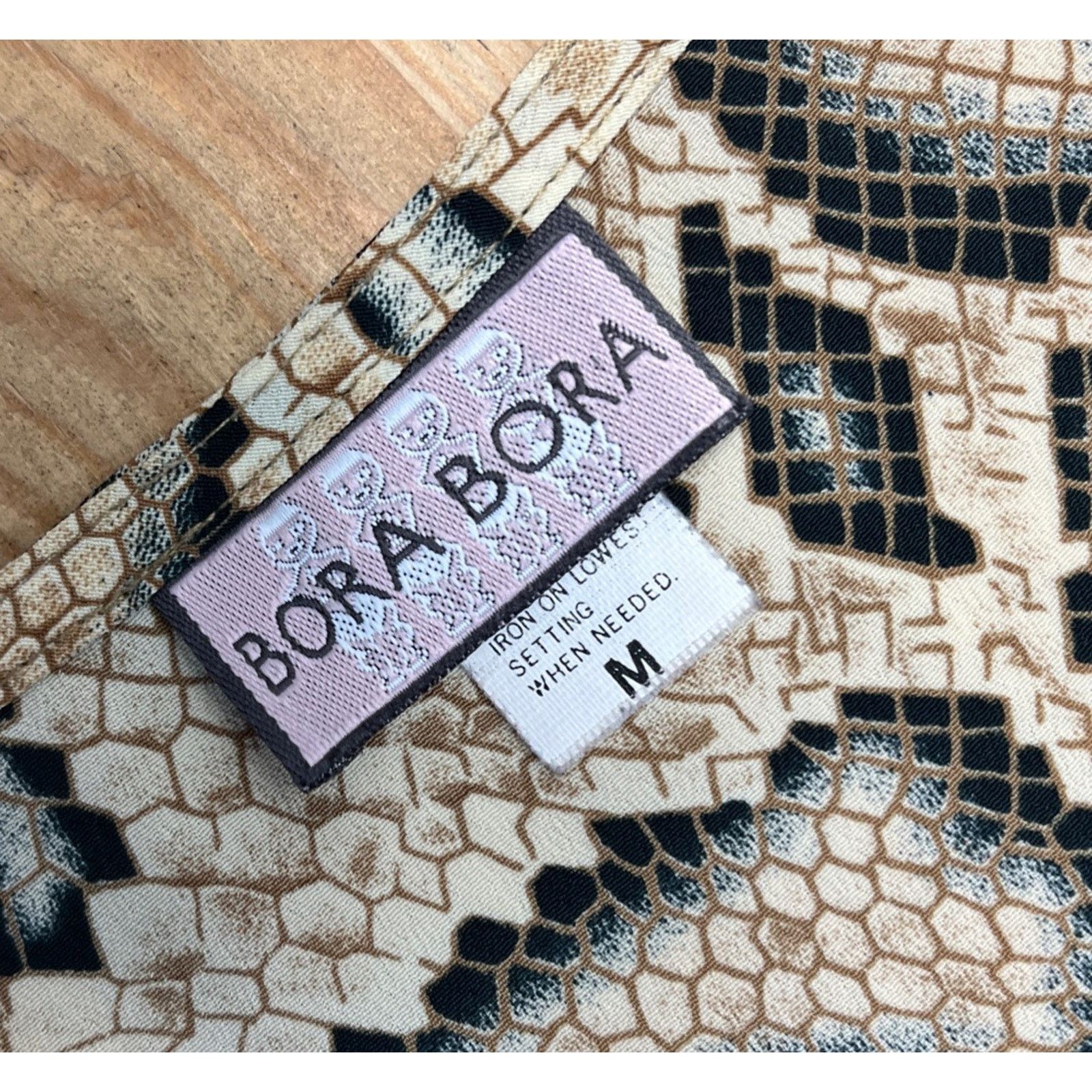 Other Vtg Bora Bora Top Woman M Leopard Print Sleeveless Button Up Size M / US 6-8 / IT 42-44 - 5 Thumbnail