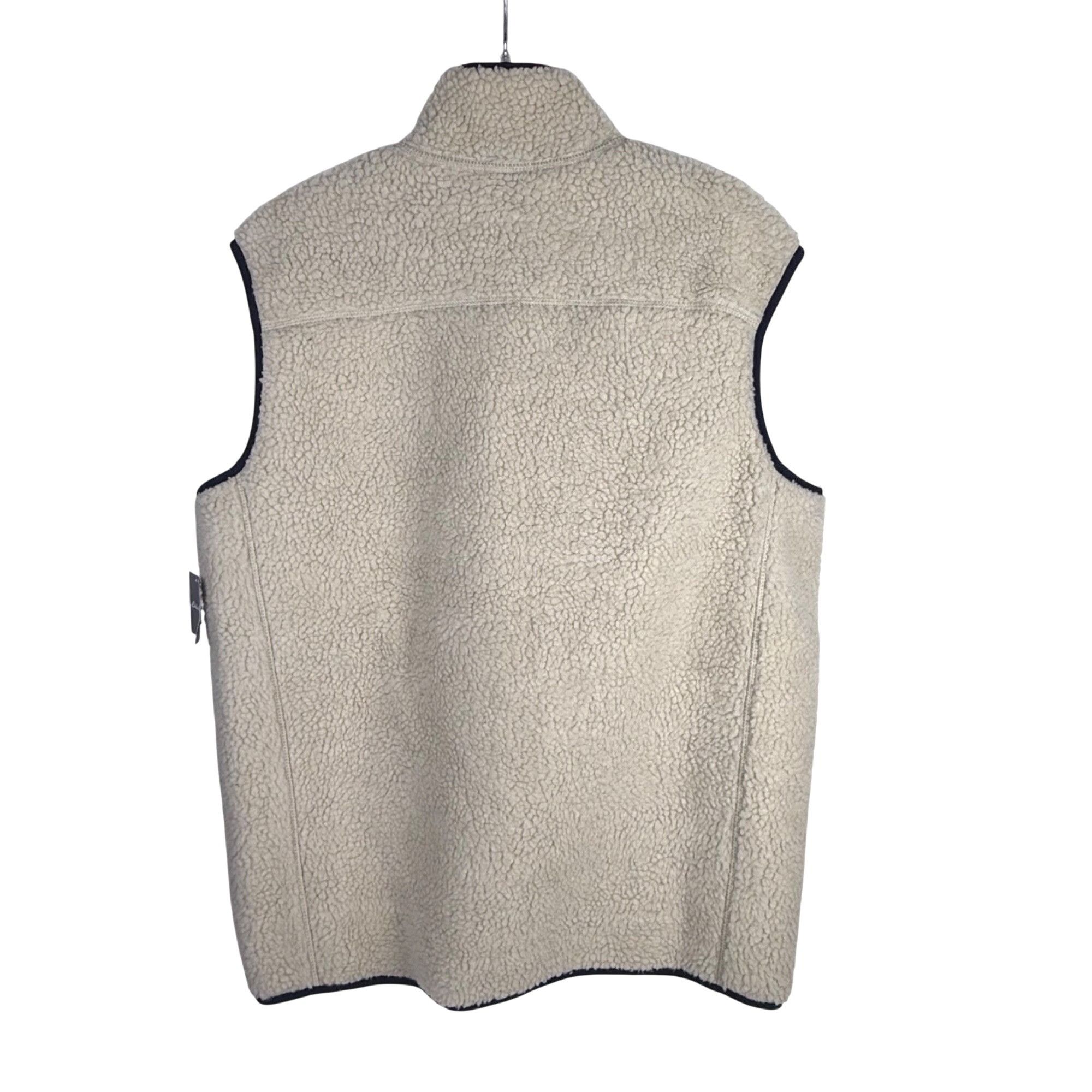 Eddie Bauer Eddie Bauer Men's Chilali Faux Shearling Fleece Vest Oyster Size US L / EU 52-54 / 3 - 4 Thumbnail