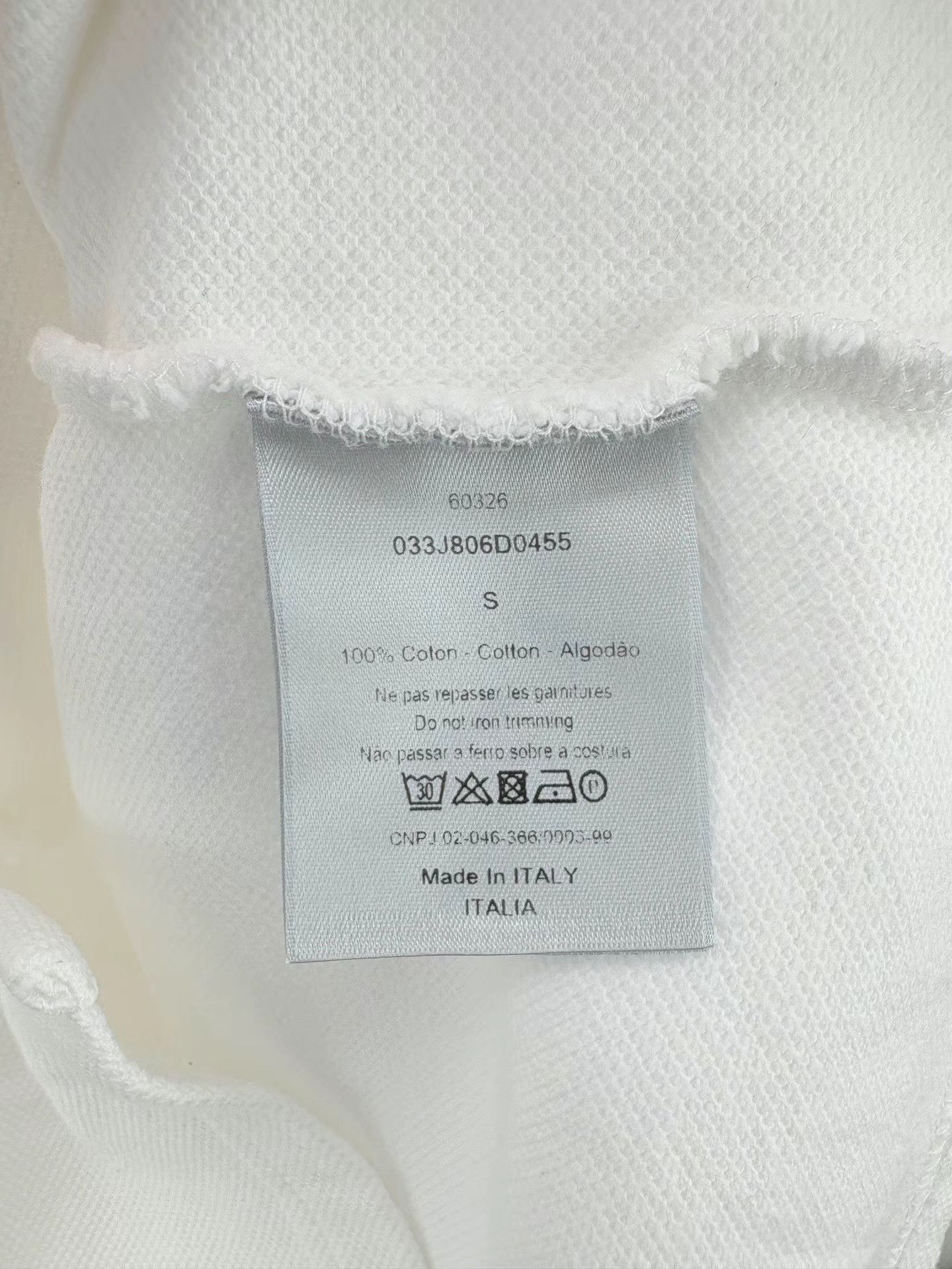 Dior DIOR Flocked Logo Short Sleeve Polo K1 Size US S / EU 44-46 / 1 - 5 Thumbnail