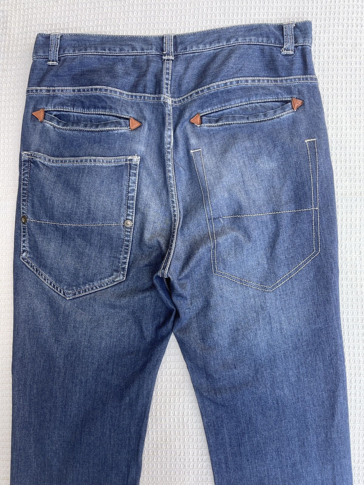 Frapbois LastDrop🔥Rare🔥Vtg FRAPBOIS Issey Miyake Japan Designer Jeans Size US 34 / EU 50 - 5 Thumbnail