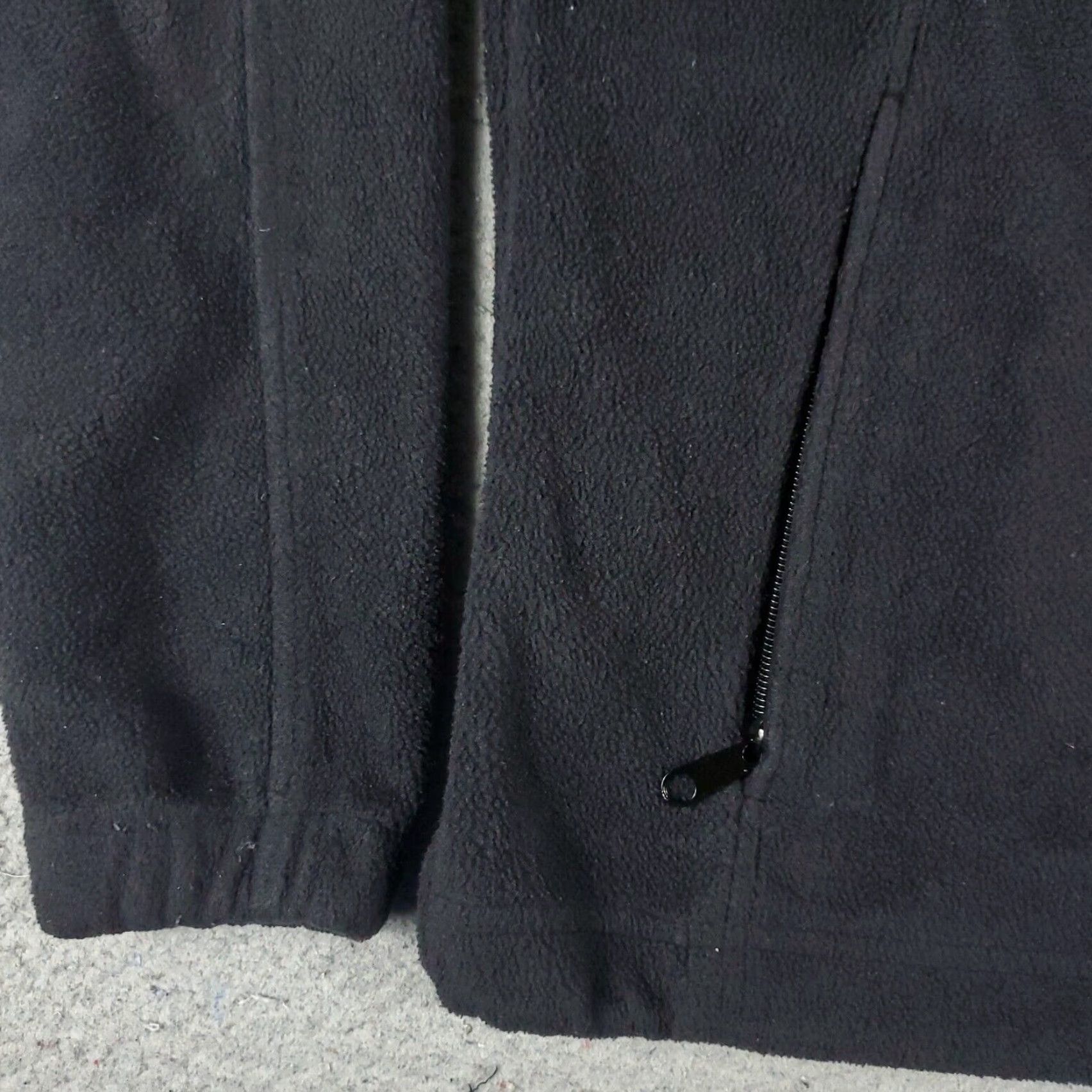 Vintage Columbia Jacket Womens XS Black Fleece Full Zip Up Sweater Sweatshirt Size XS / US 0-2 / IT 36-38 - 3 Thumbnail