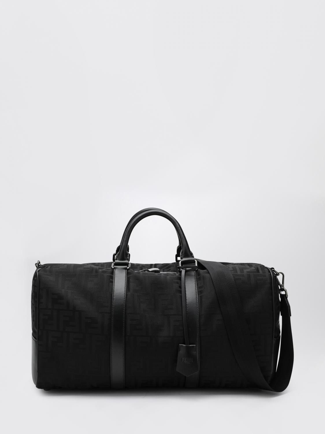 Fendi Fendi Travel Bag Men Black Size ONE SIZE - 1 Thumbnail