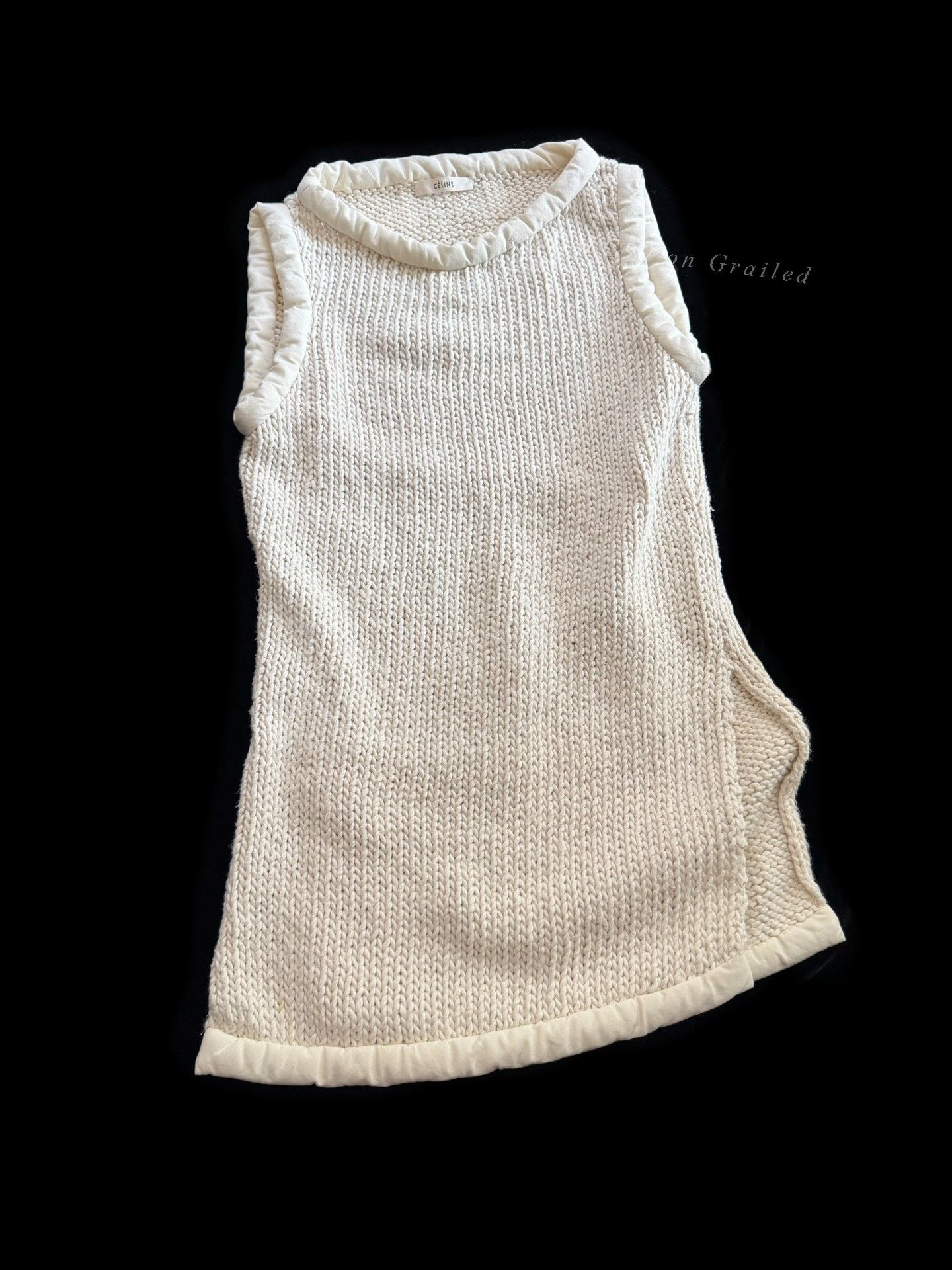 Phoebe Philo Celine Phoebe Philo Sleeveless Knit Vest Size XS / US 0-2 / IT 36-38 - 1 Thumbnail