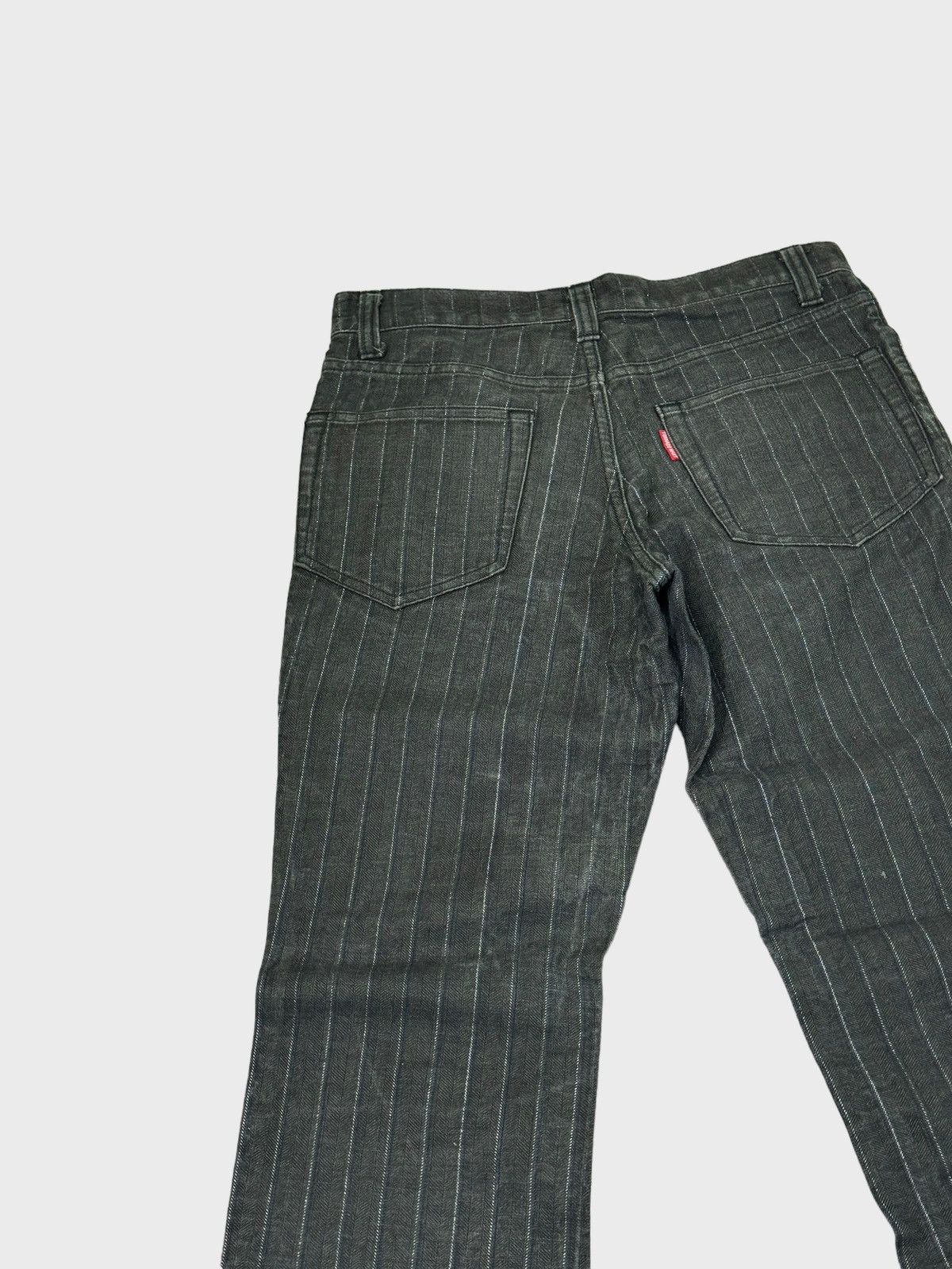 Tornado Mart FLARED TORNADO MART STRIPED BOOTCUT DENIM Size US 28 / EU 44 - 8 Thumbnail