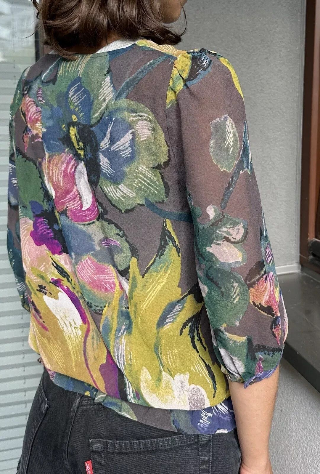 Ted Baker Ted Baker Silk Mesh Multicolor Top Blouse Size 2 Size M / US 6-8 / IT 42-44 - 10 Thumbnail