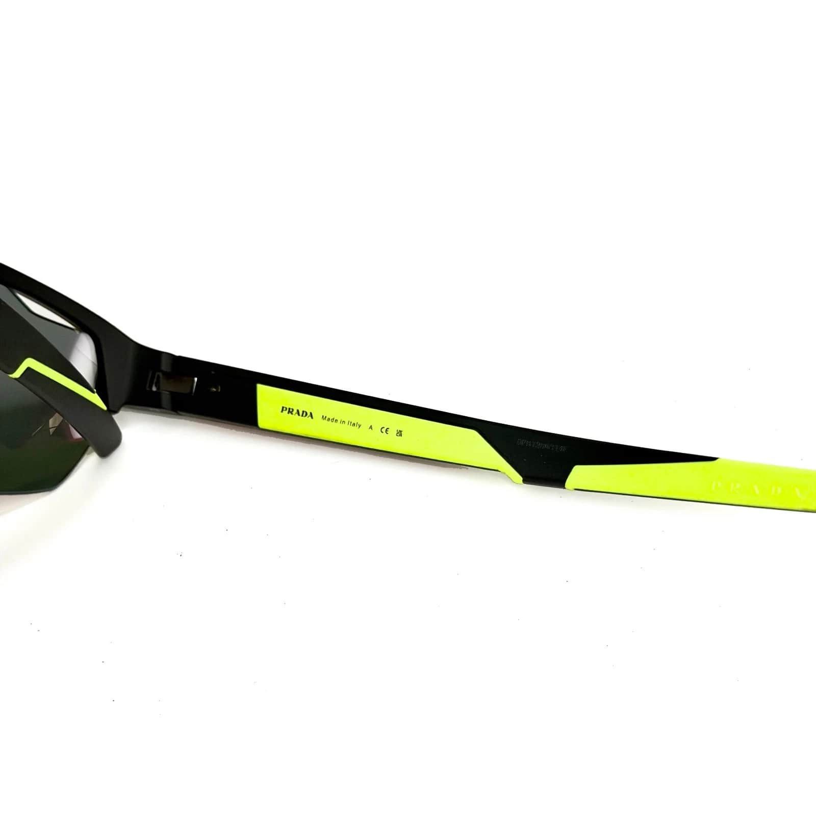 Prada PRADA PS03YS LINEA ROSSA IMPAVID 03Y Black Sport Sunglass Size ONE SIZE - 4 Thumbnail