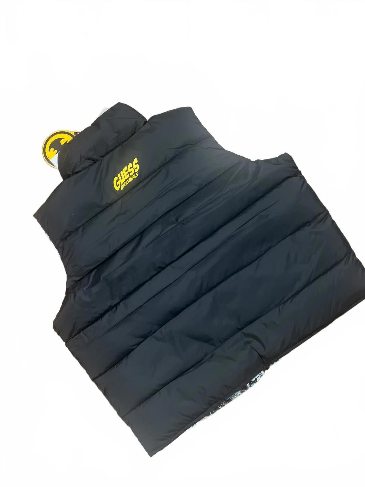 Guess 💥 Guess Originals x Batman Reversible Black Puffer Vest XS Size US XS / EU 42 / 0 - 7 Thumbnail