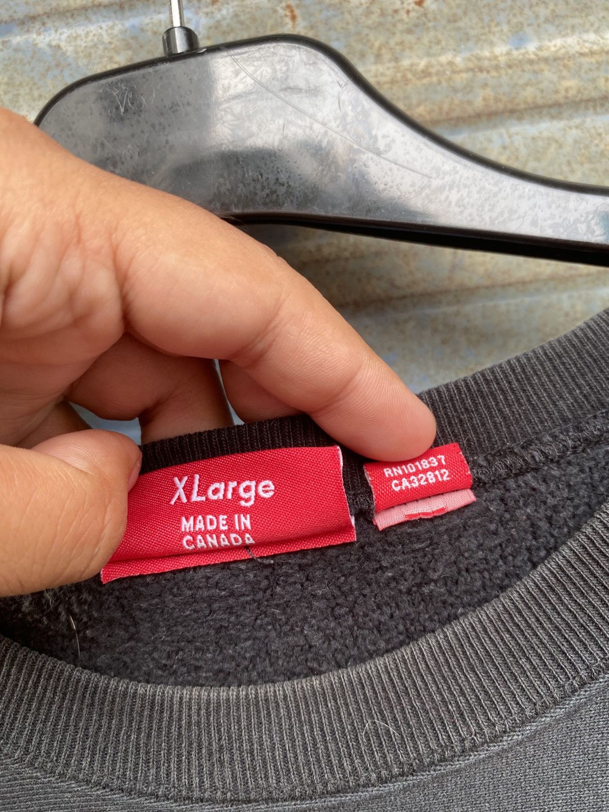 Supreme 1999 Supreme Black Box Logo X Large Crewneck Size US XL / EU 56 / 4 - 10 Thumbnail