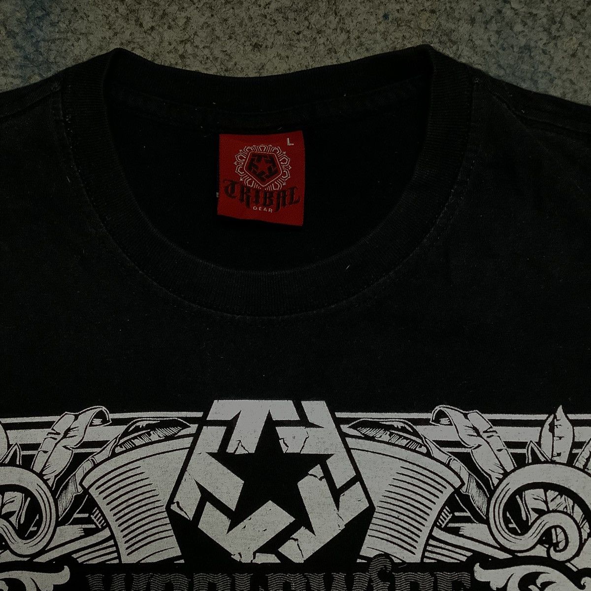If Six Was Nine × Tribal Streetwear Tribal Gear Illuminati One Eyes Streetwear Vintage Size US L / EU 52-54 / 3 - 3 Thumbnail