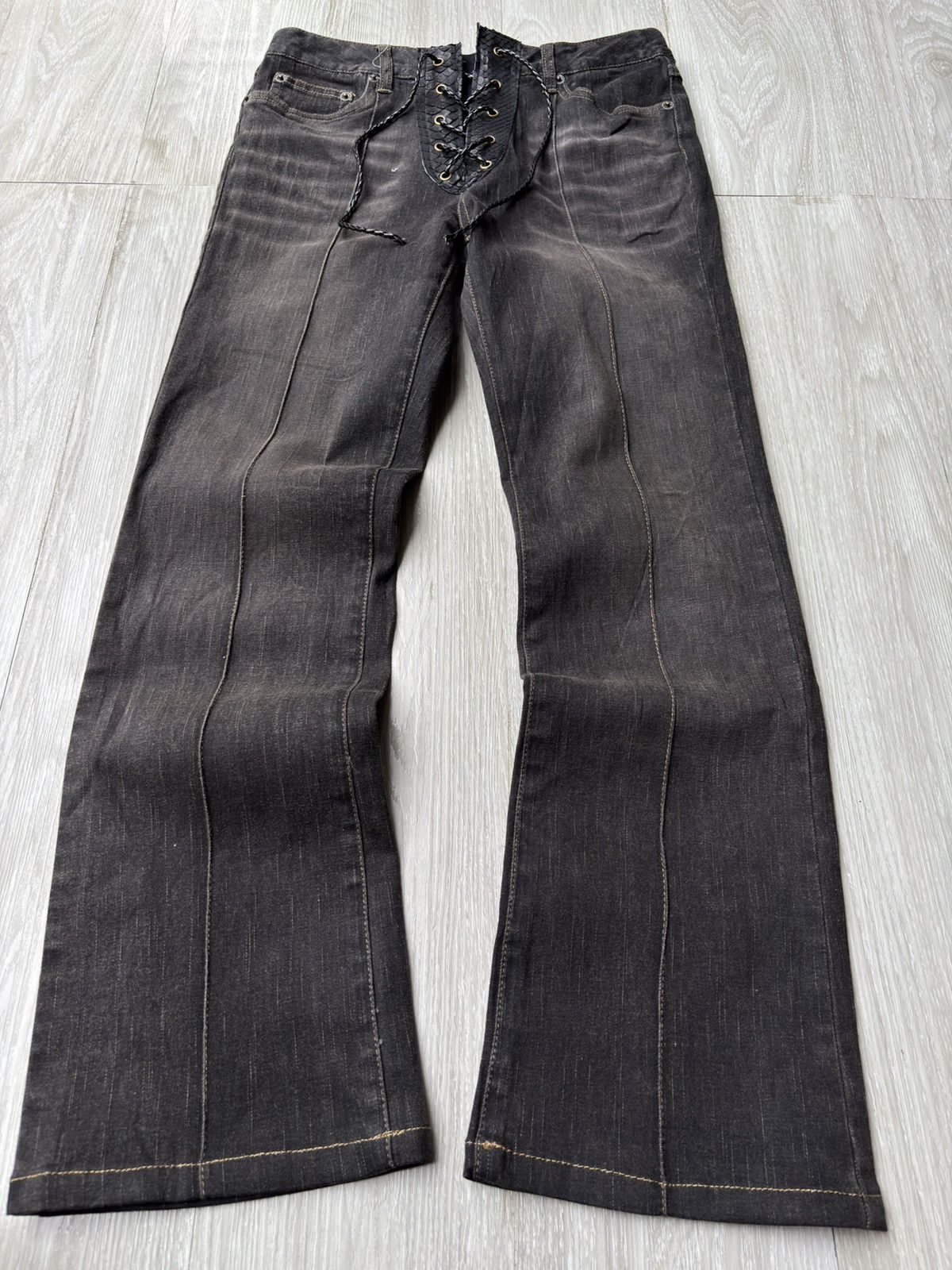 パンツ Rare 00s Japanese Label black flare pant Rare 00s Japanese Label black flare pant - メルカリ
