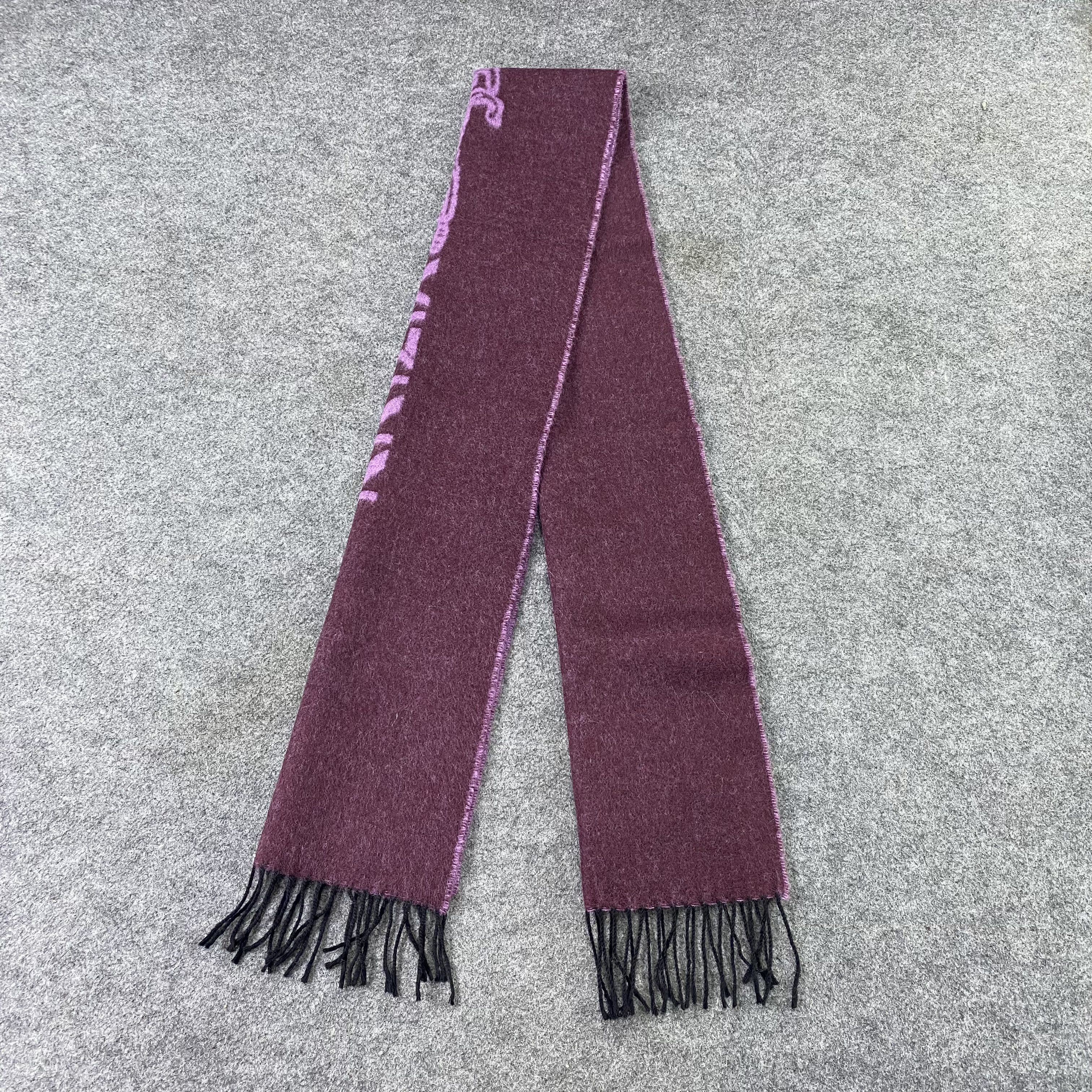 Krizia Uomo Krizia Jeans Wool Muffler/ Scar / Neckwear -T1381 Size ONE SIZE - 6 Thumbnail