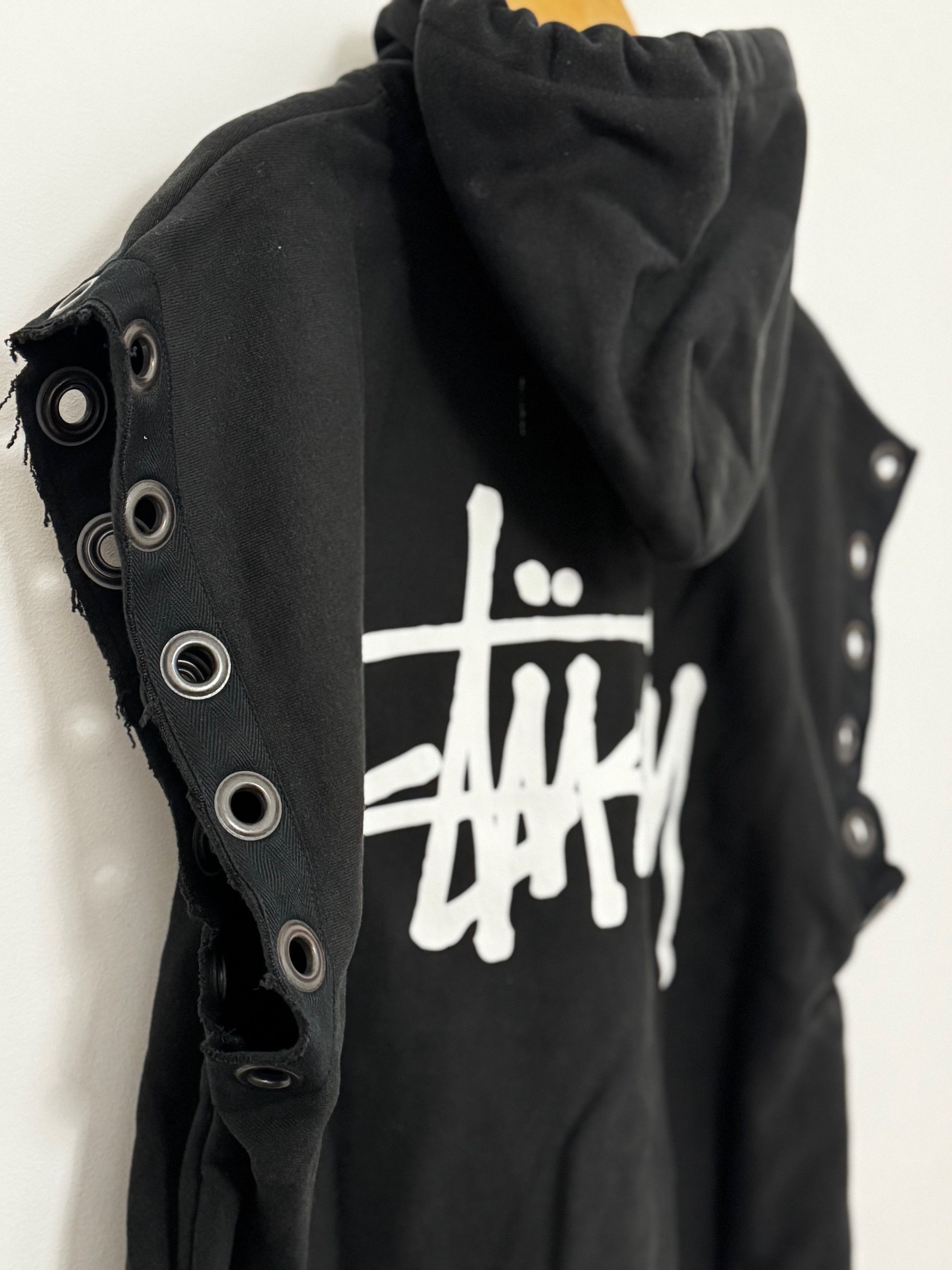Junya Watanabe JUNYA WATANABE MAN EYE X STÜSSY HOODED VEST BLACK Size US M / EU 48-50 / 2 - 6 Thumbnail