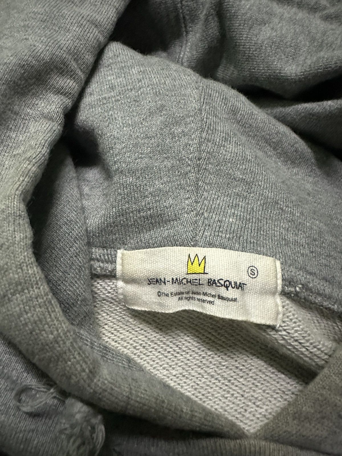 Uniqlo Jean michel basquiat pullover hoodie Size US S / EU 44-46 / 1 - 5 Thumbnail