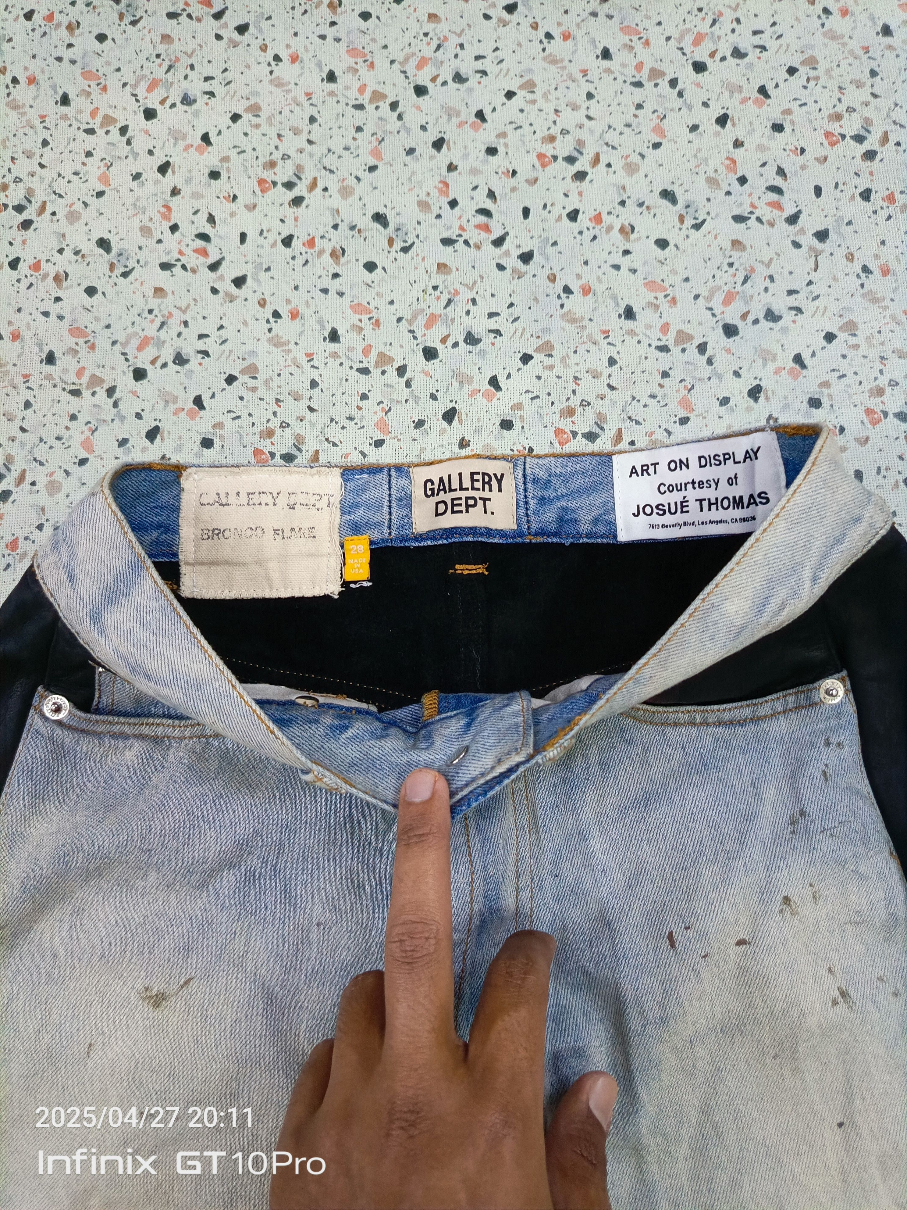 Gallery Dept. Gallery Dept. G Patch Jeans And Leather Size US 28 / EU 44 - 10 Thumbnail