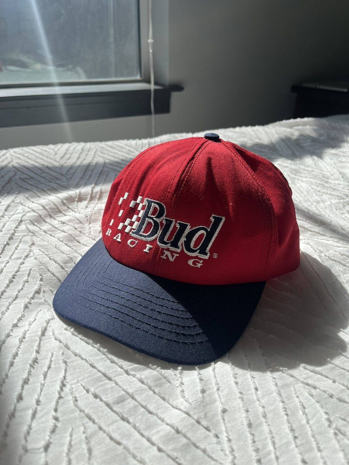 NASCAR × Vintage Bud Racing Hat Size ONE SIZE - 1 Thumbnail
