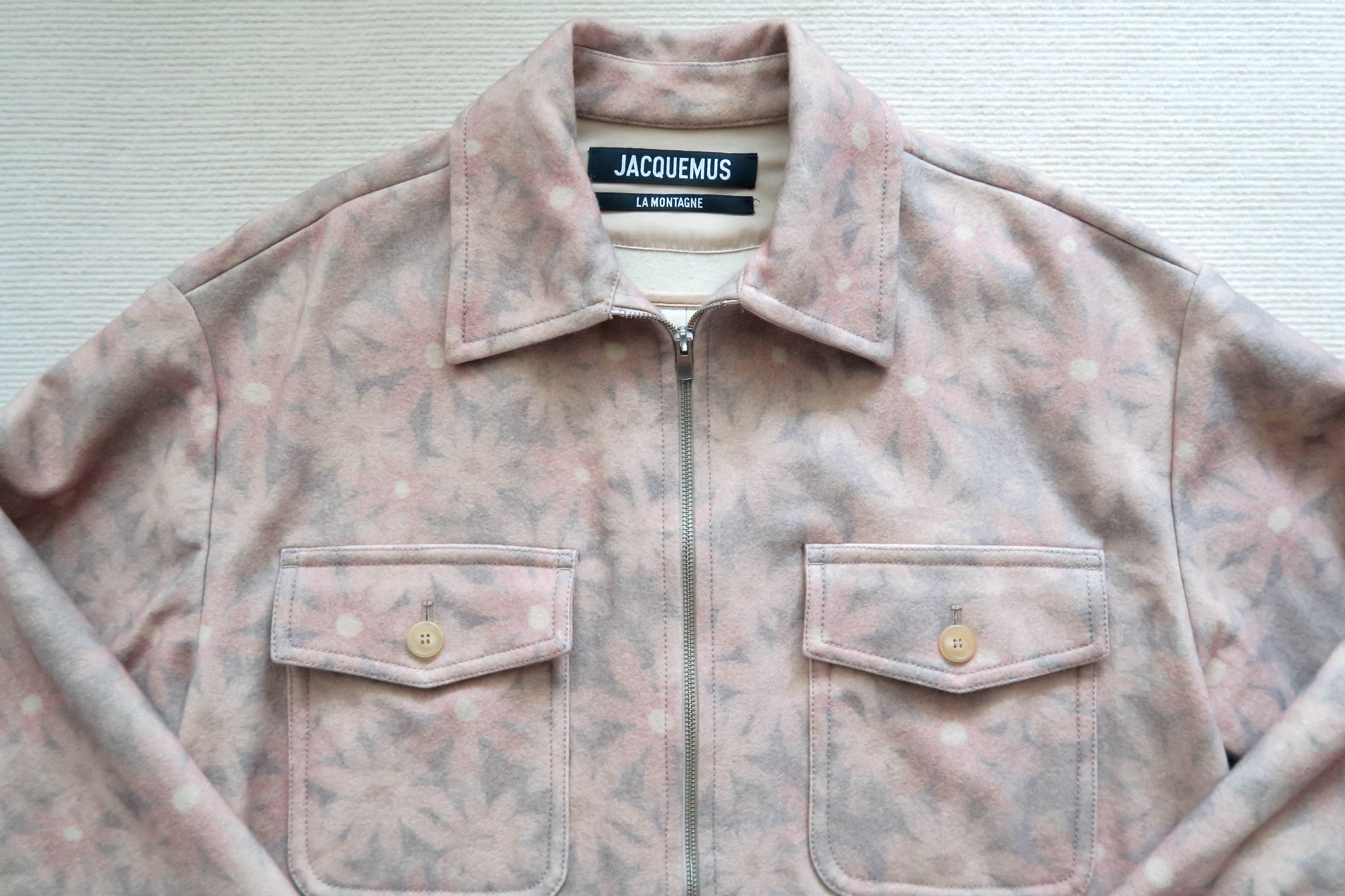 Jacquemus Jacquemus Le Blouson Montagne Floral Overshirt Jacket Size US M / EU 48-50 / 2 - 2 Thumbnail