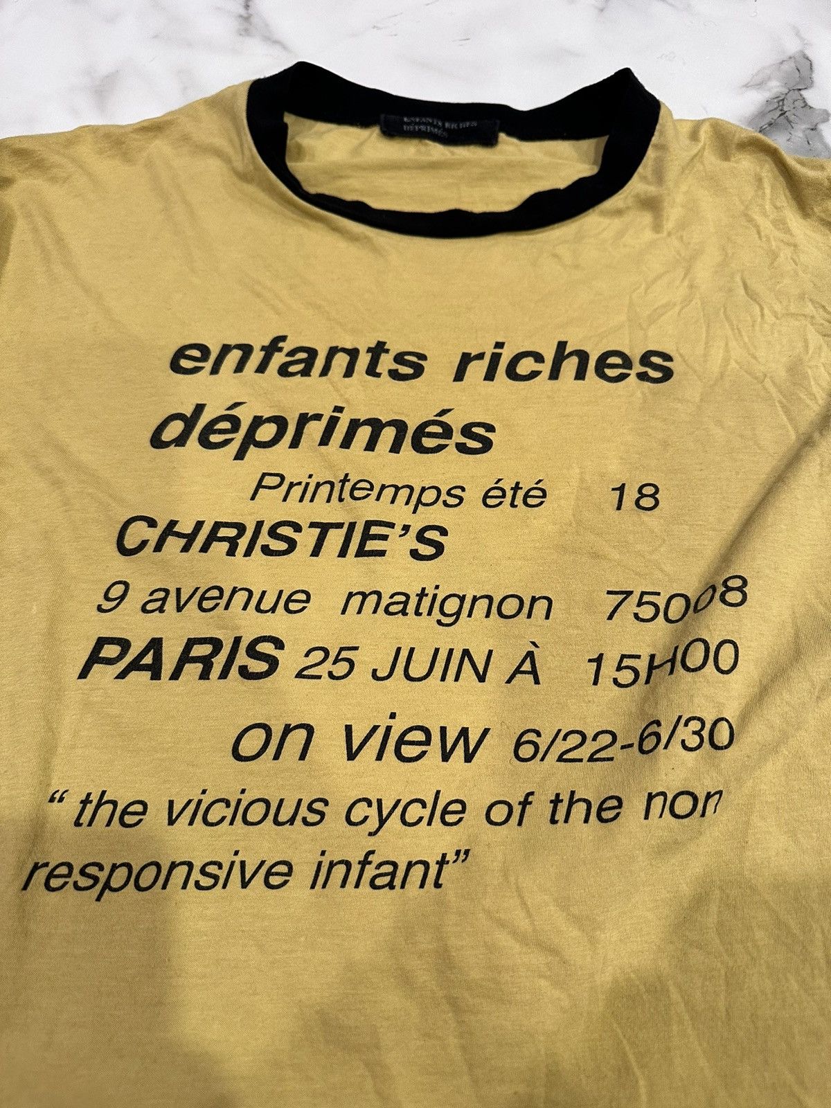 Enfants Riches Deprimes Enfants Riches Deprimes Christie’s Art Work Long Sleeve Size US L / EU 52-54 / 3 - 3 Thumbnail