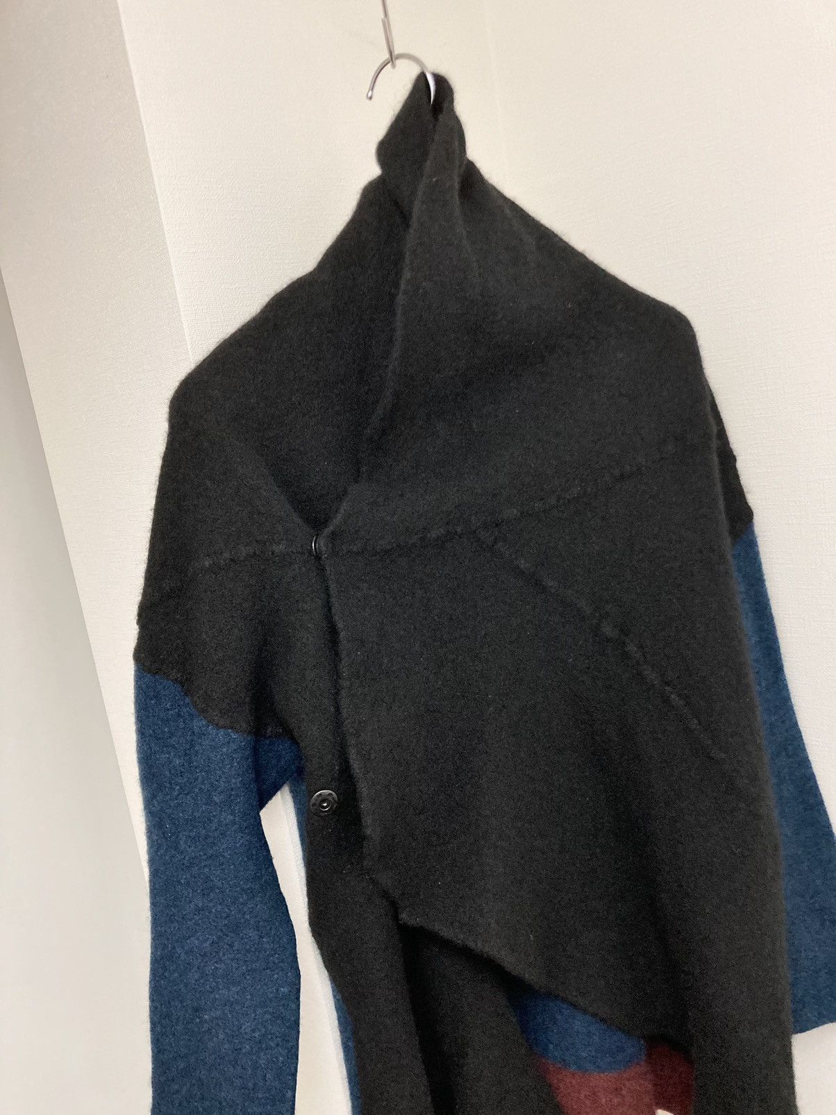 Japanese Brand siva knit deformed draping cardigan Size US M / EU 48-50 / 2 - 1 Thumbnail