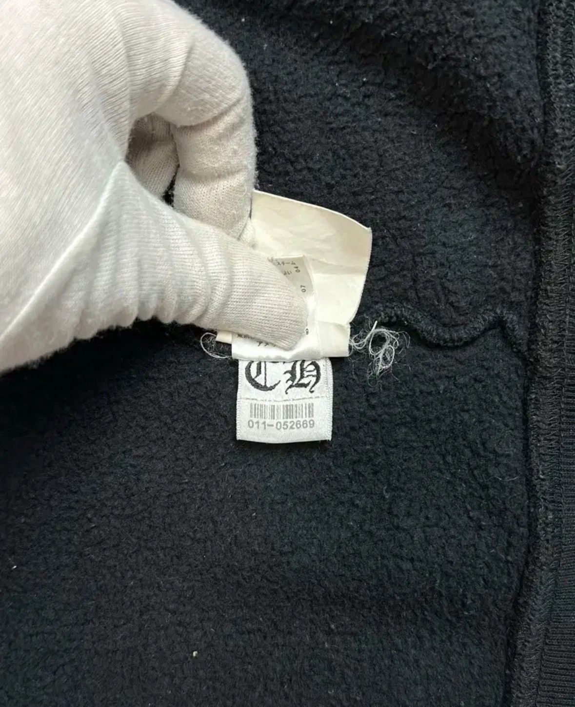 Chrome Hearts *rare* Cross Leather Patch Two Way Zip Up Hoodie Size US M / EU 48-50 / 2 - 11 Thumbnail