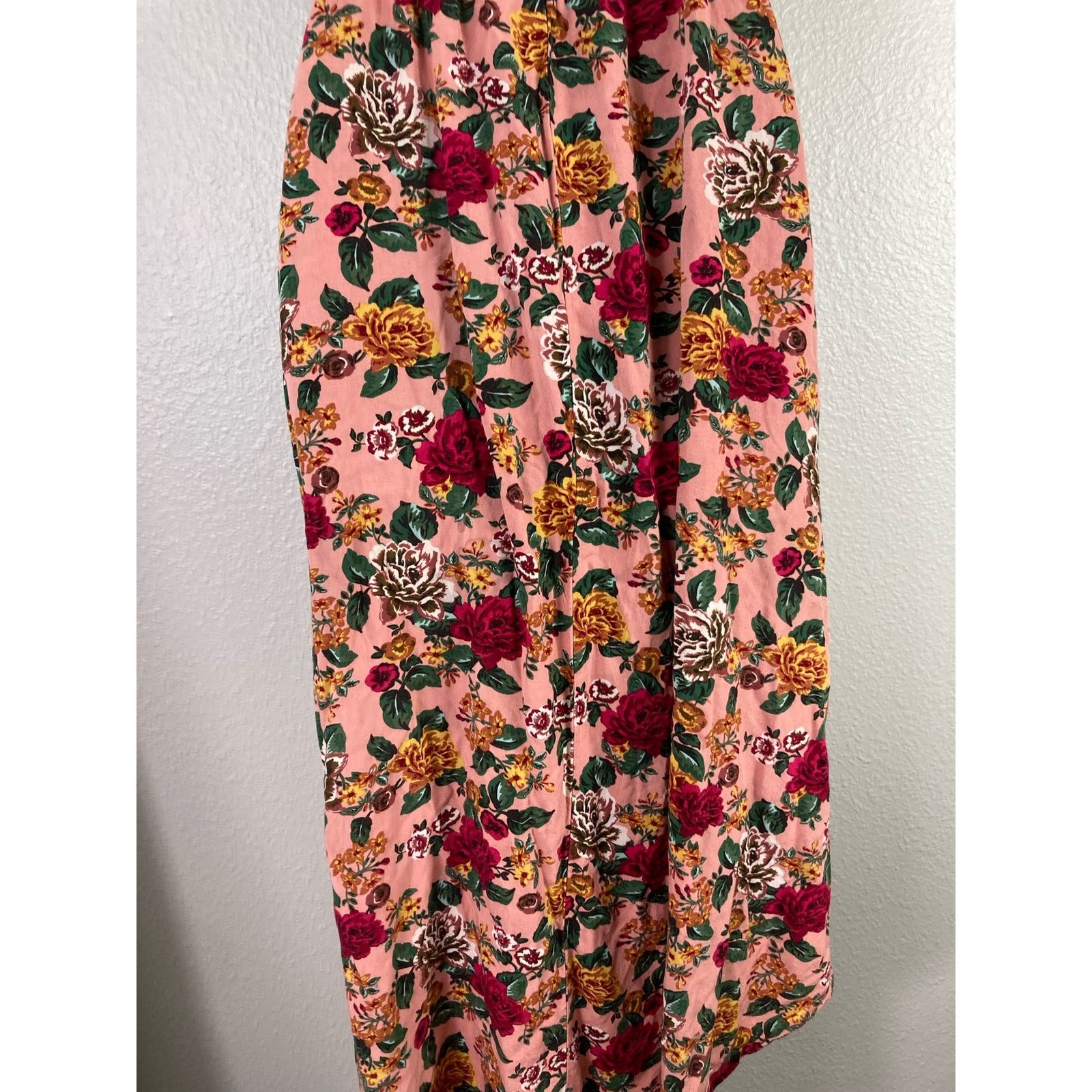 Other Pink Floral Juniors Dress Sz M Inner Shorts Summer Casual Size M / US 6-8 / IT 42-44 - 13 Thumbnail
