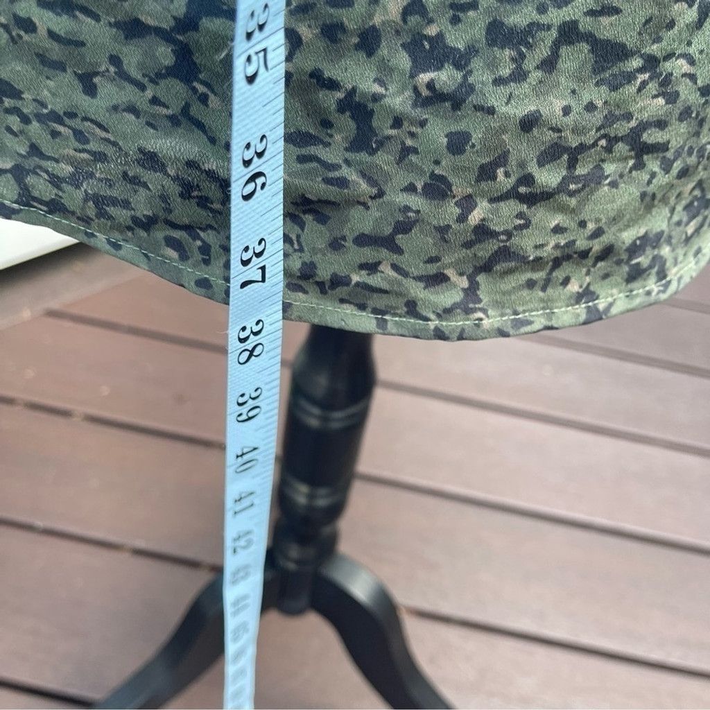 Other ECRU Ronan Shirtdress, Green Camo, long sleeves Sz XS Size XS / US 0-2 / IT 36-38 - 8 Thumbnail