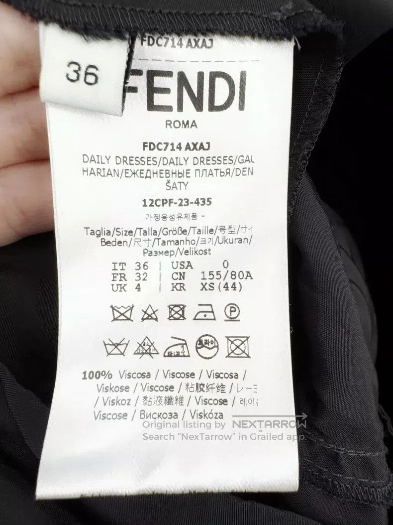 Fendi Fendi Collaboration Joint Dress Size 4XL / US 24-26 - 4 Thumbnail