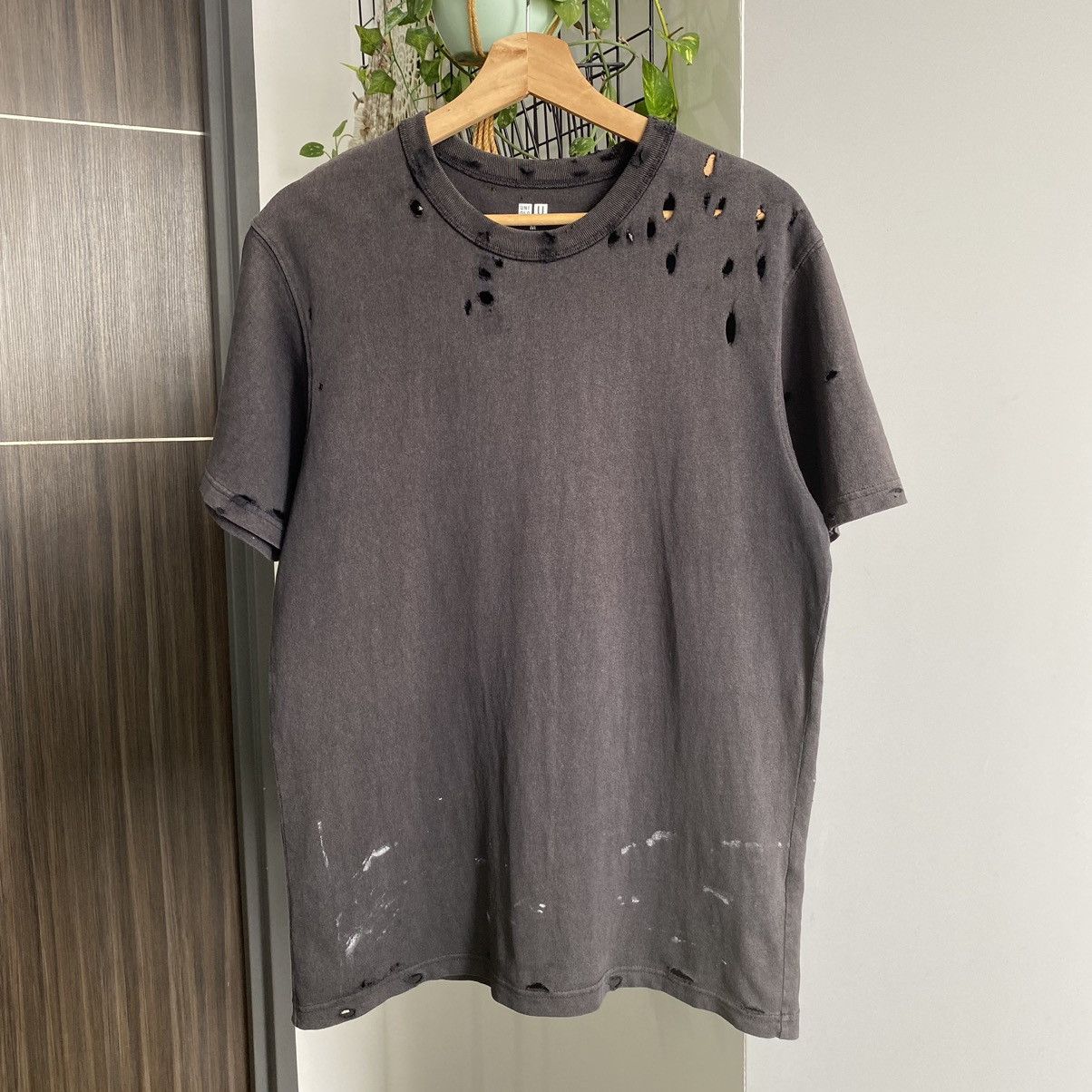 Lemaire × Uniqlo 💥SICK💥Thrashed Faded Lemaire x Uniqlo ERD GRUNGE TSHIRT Size US M / EU 48-50 / 2 - 1 Thumbnail