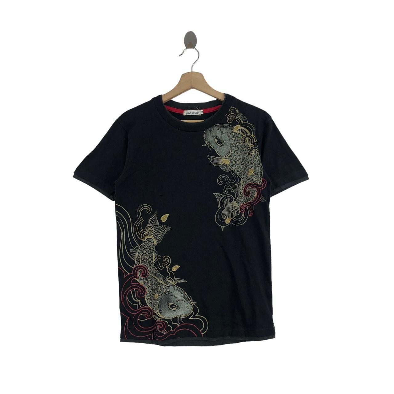 Other SPACE OPERA JAPAN Koi Fish Goddess Sukajan Tee Shirt Samurai Size M / US 6-8 / IT 42-44 - 1 Thumbnail
