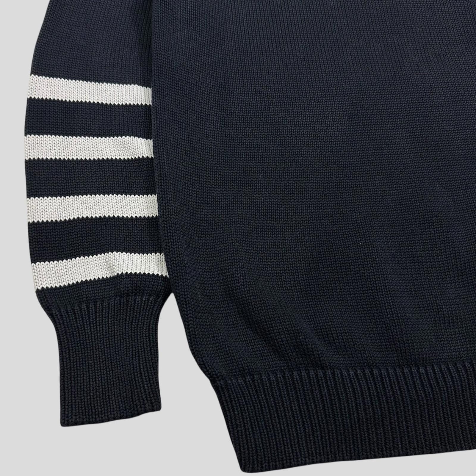 Prada Prada Milano 2010 Chunky Striped Knit Jumper - M Size US M / EU 48-50 / 2 - 2 Thumbnail