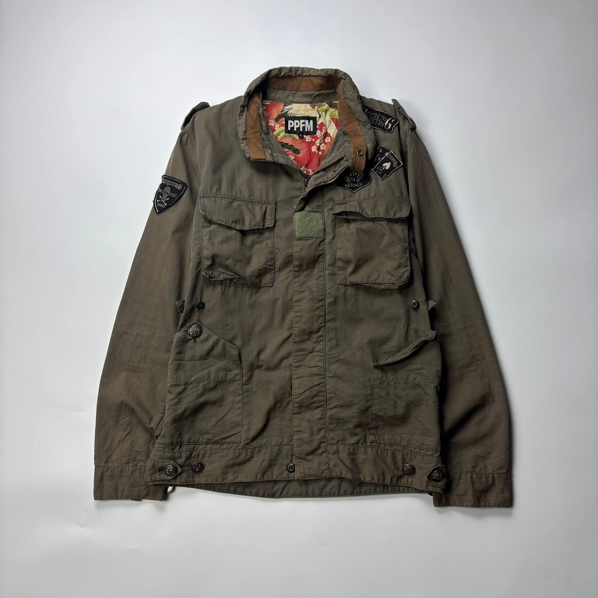 PPFM Vintage PPFM Military Jacket X Sukajan Size US M / EU 48-50 / 2 - 1 Thumbnail
