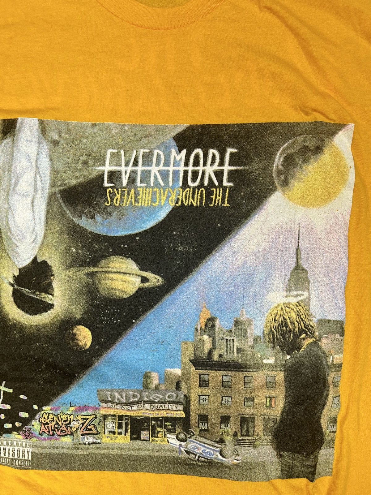 Rap Tees × Vintage Rare Underachievers Evermore the Art of Duality T-Shirt Y2K Size US XL / EU 56 / 4 - 3 Thumbnail